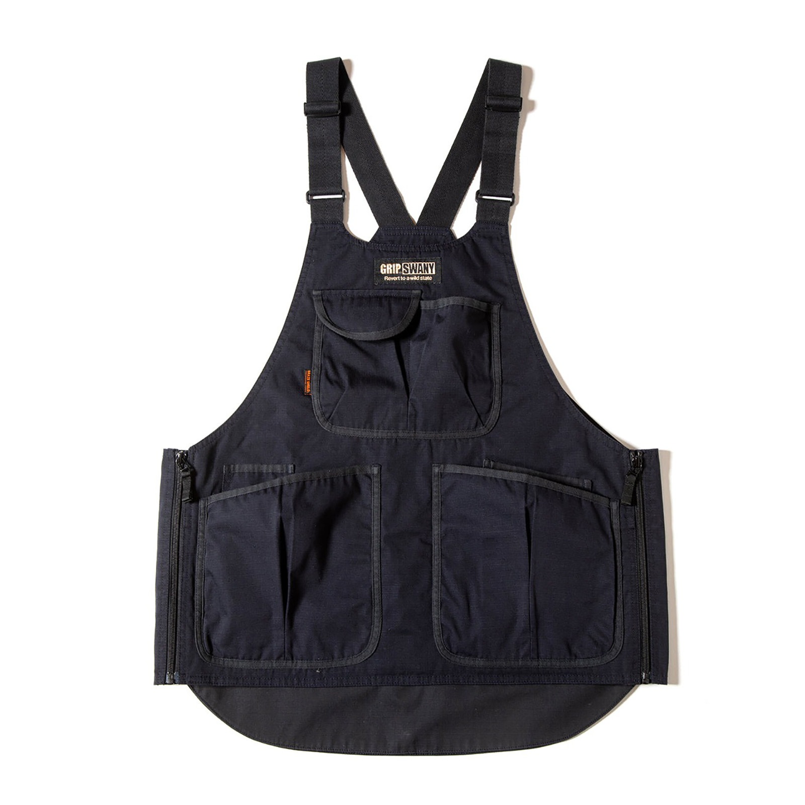 [未使用品] GRIP SWANY FIREPROOF APRONVEST Grip Swany FIREPROOF APRON VEST BLACK [グリップスワニー]