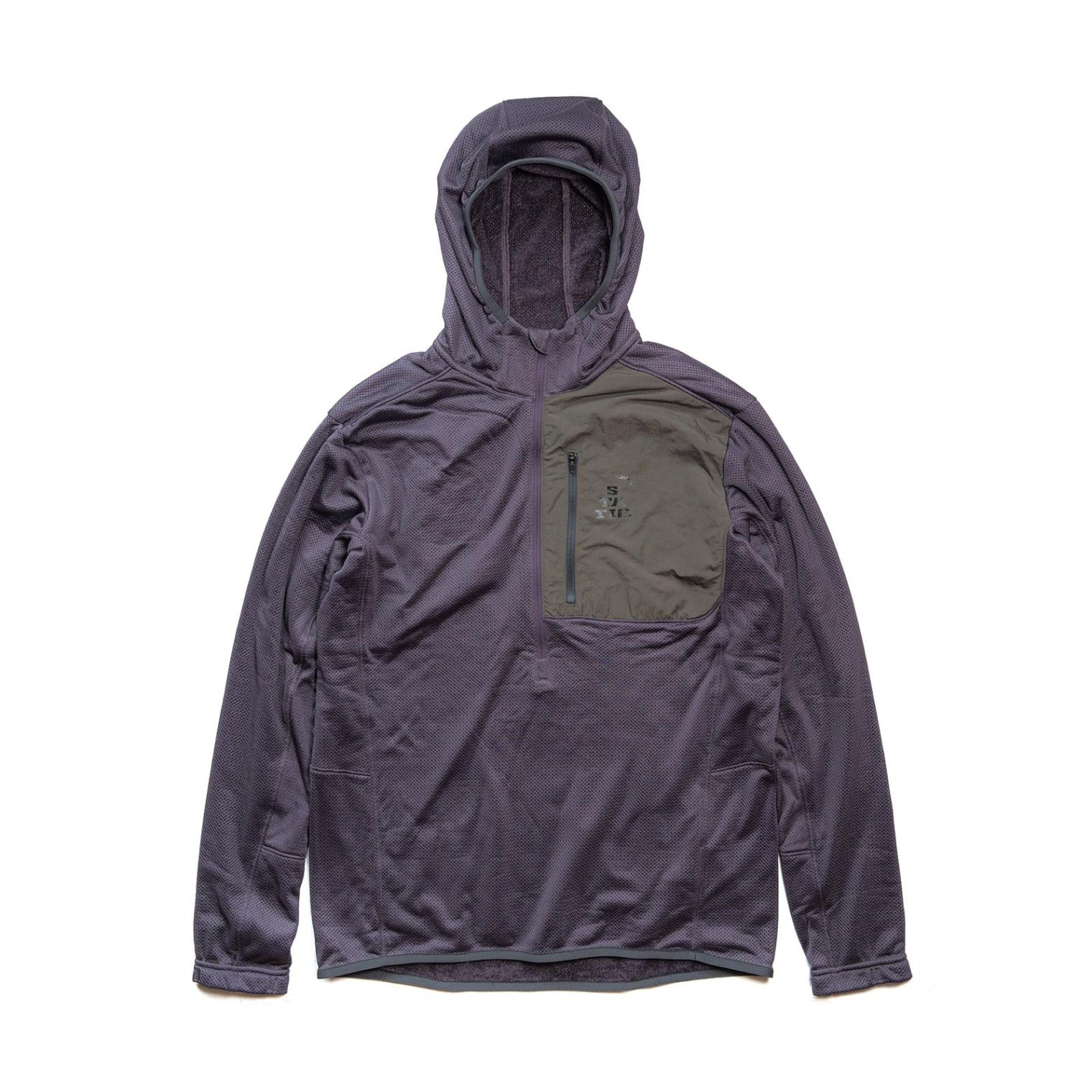 [当日出荷可] STATIC Adrift Half Zip Hoody Sugilite [スタティック]