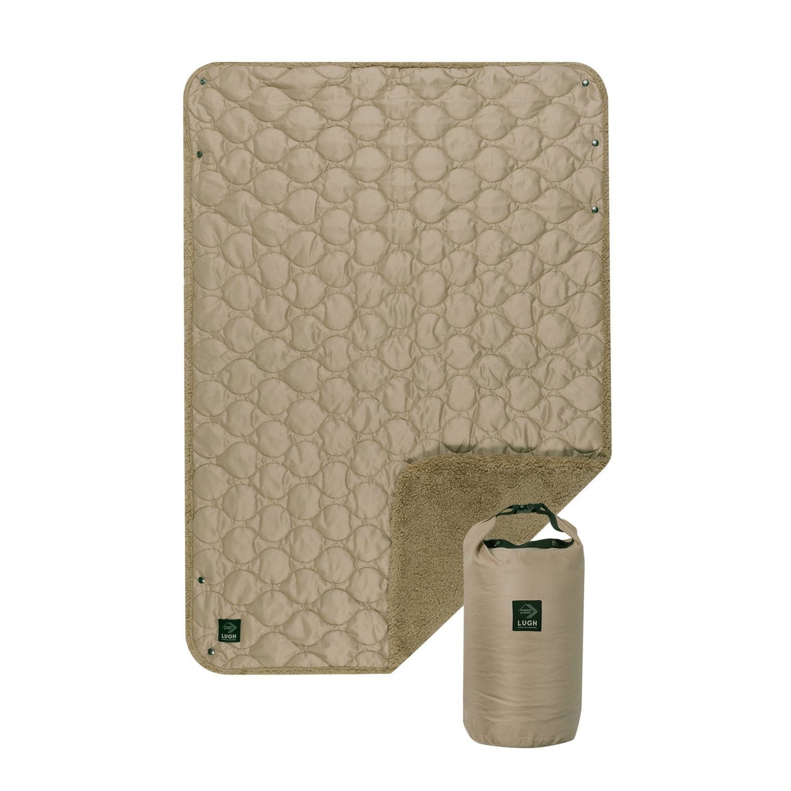 LUGH 魔法瓶ブランケット（グラフェン使用） ウォルナット Sサイズ [ルー]