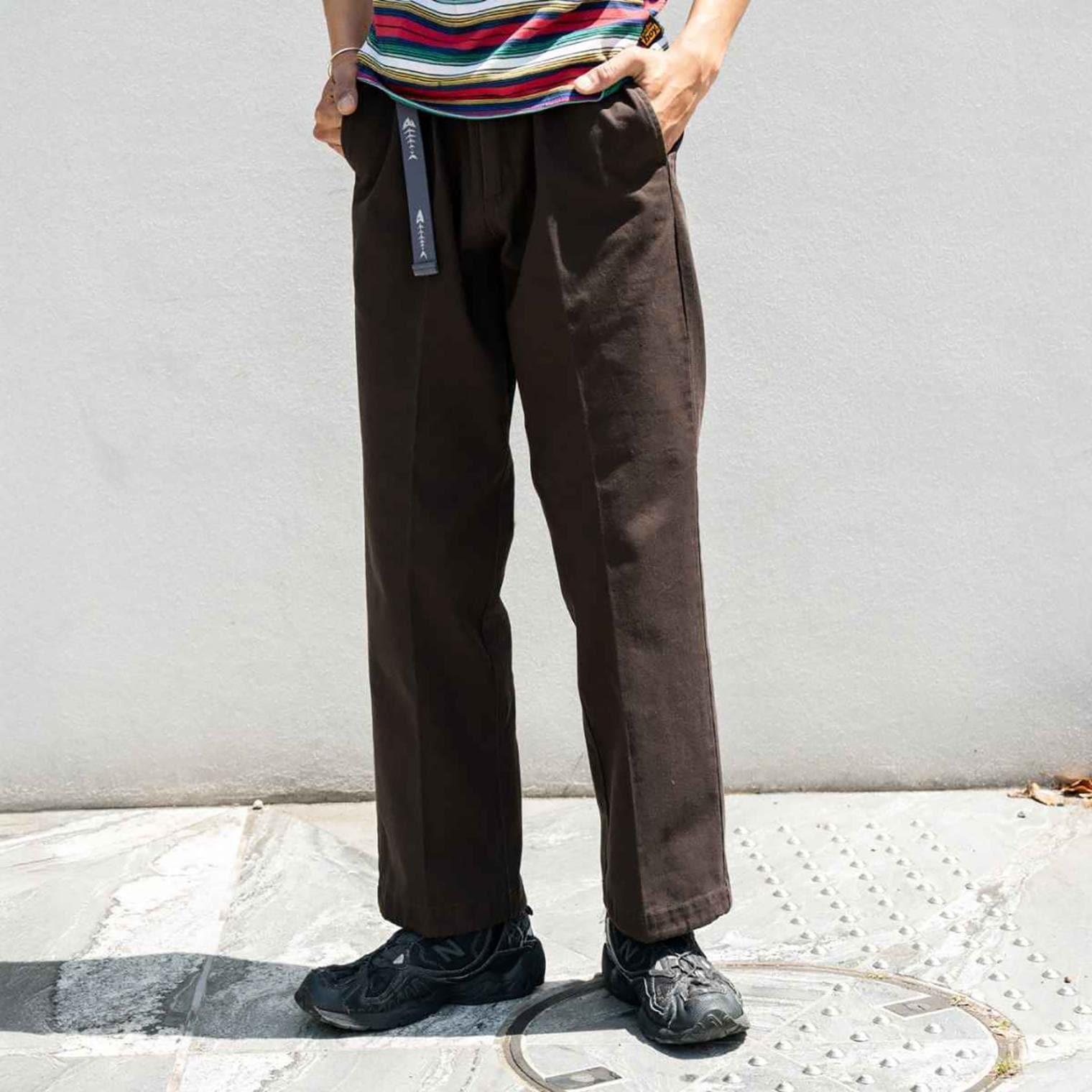 BLUE LUG bike pants Long brown [ブルーラグ]