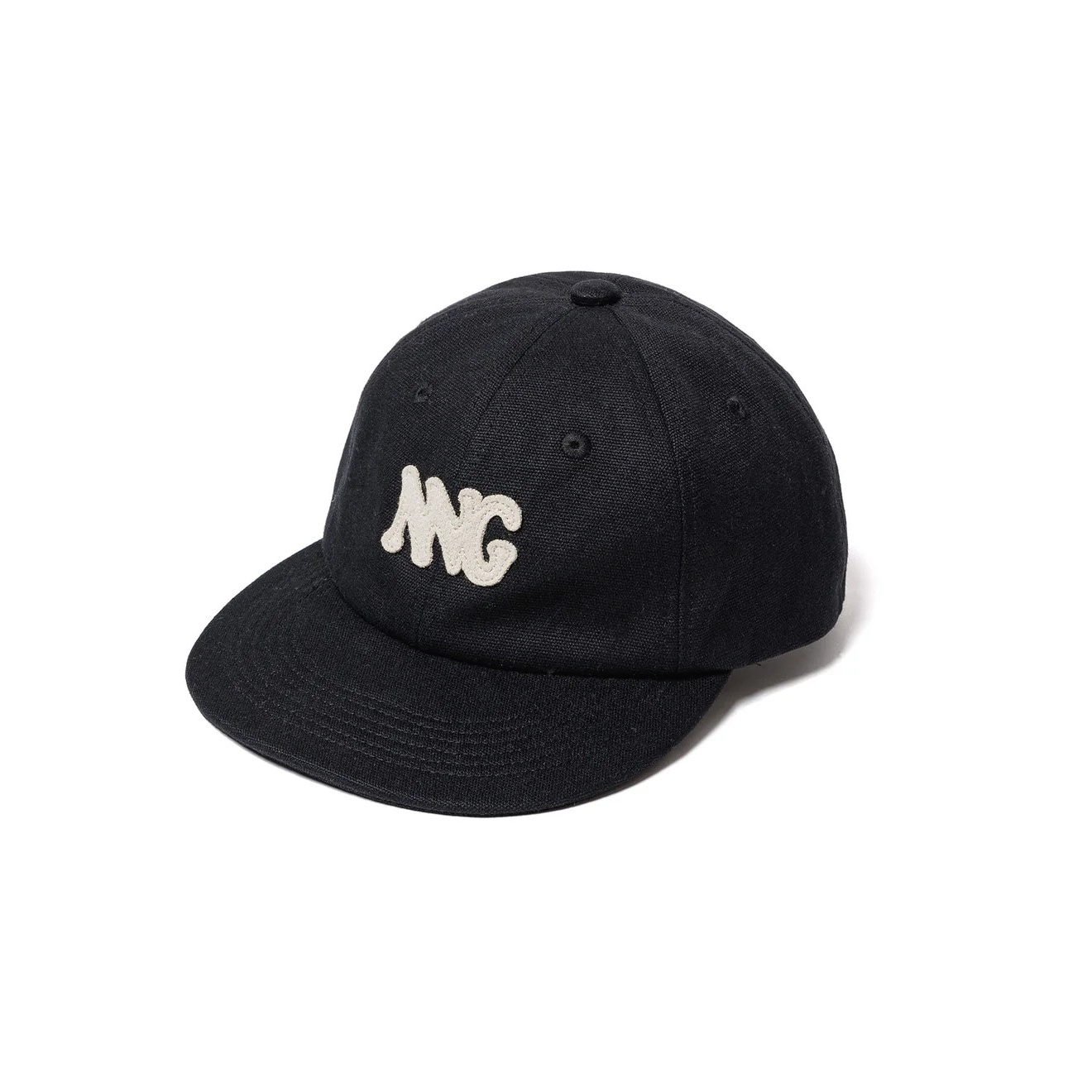 NANGA CANVAS NNG LOGO CAP BLK [ナンガ]