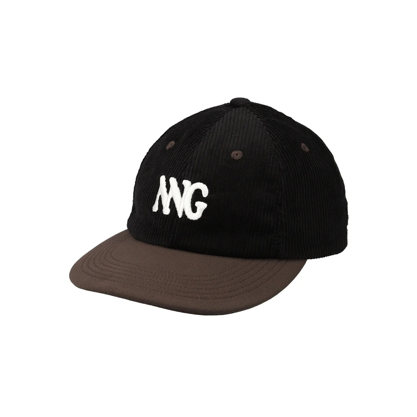 NANGA CORDUROY NNG LOGO CAP BLK [ナンガ]