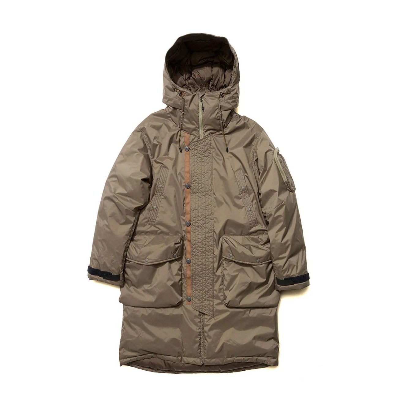 NANGA AURORA TEX DOWN FIELD HALF COAT M.GRY [ナンガ]