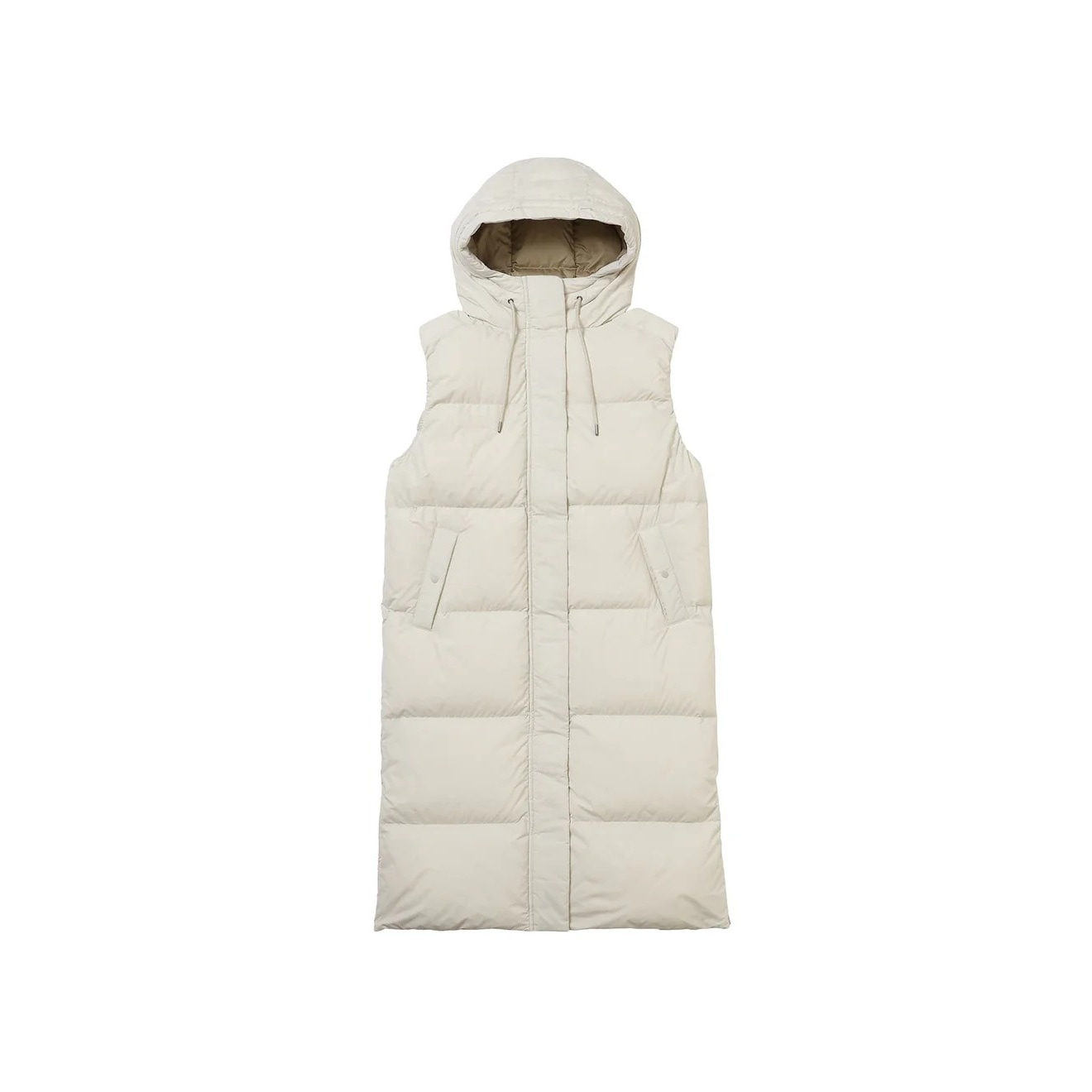 NANGA LONG DOWN VEST PARKA Womens IVO [ナンガ]