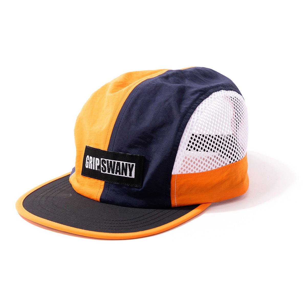 Grip Swany SIDE MESH CAP TRICOLOR 2（オレンジ系） [グリップスワニー]