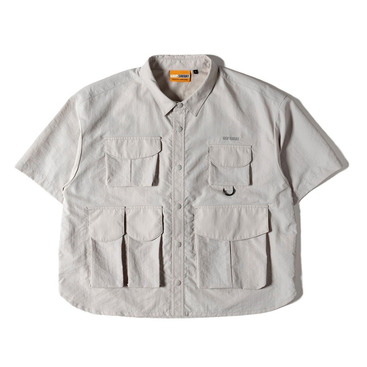 Grip Swany W'S GEAR POCKET SHIRT BEIGE [グリップスワニー]