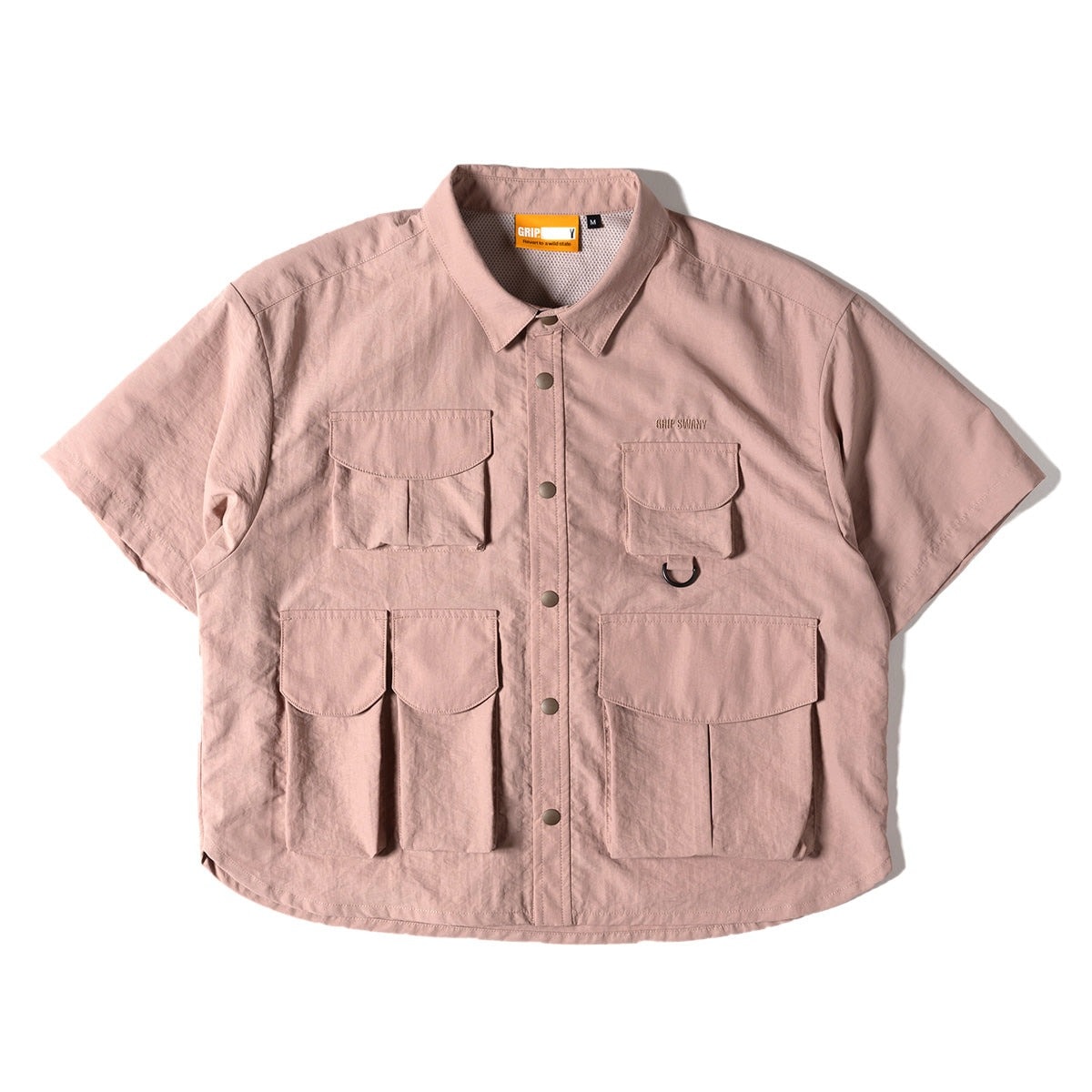 Grip Swany W'S GEAR POCKET SHIRT BROWN [グリップスワニー]