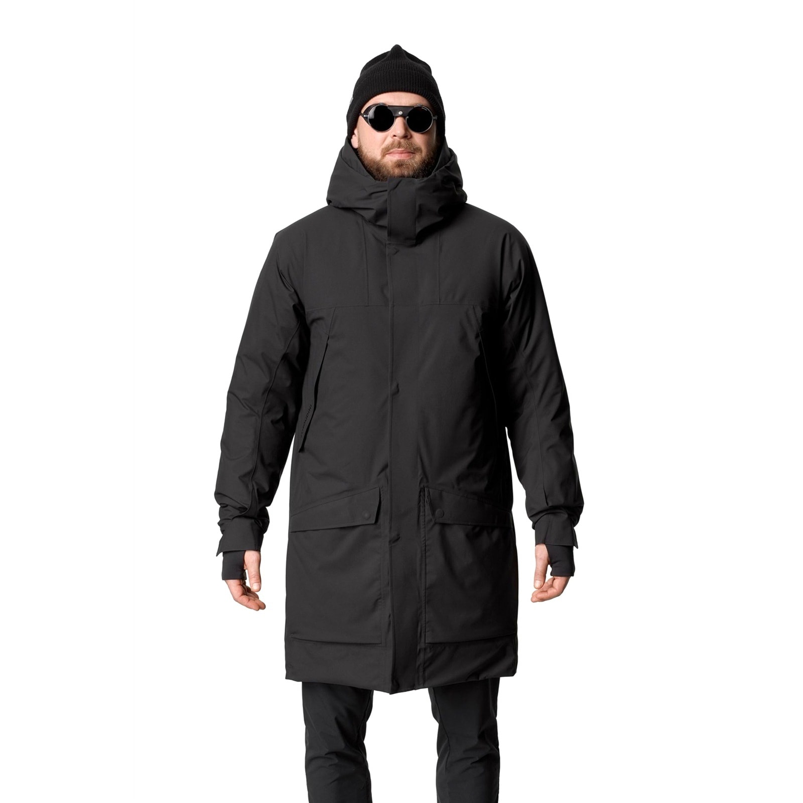 Houdini Mens Fall in Parka true black [フーディニ]