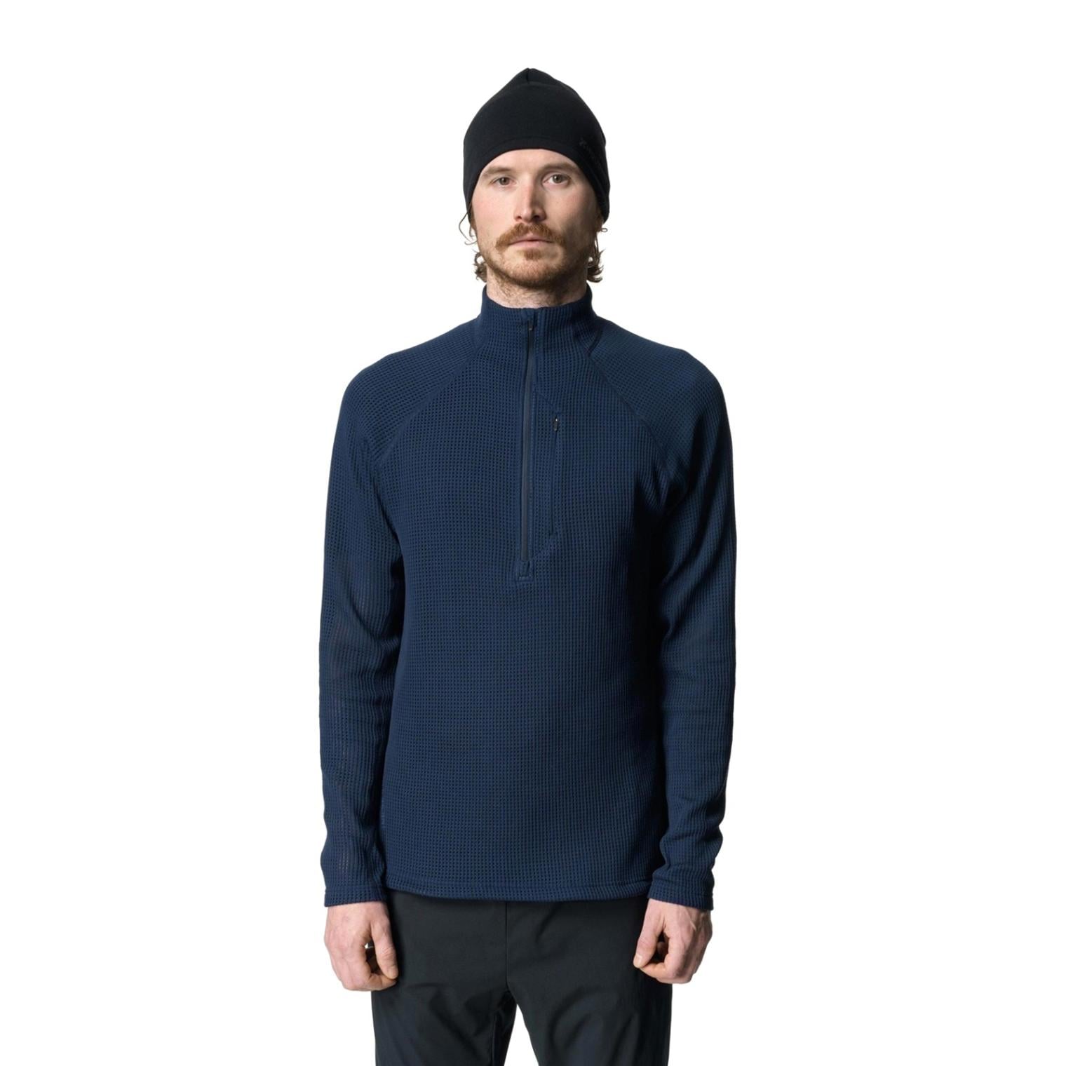 Houdini Mens Pace Flow Half Zip Big Blue [フーディニ]