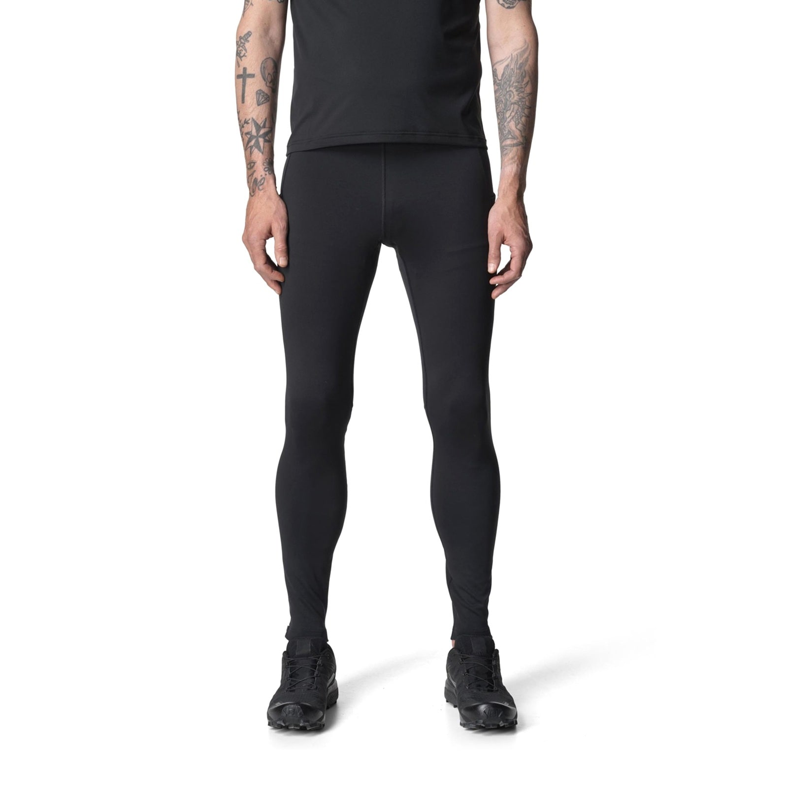 Houdini Mens Pace Trail Tights True Black [フーディニ]