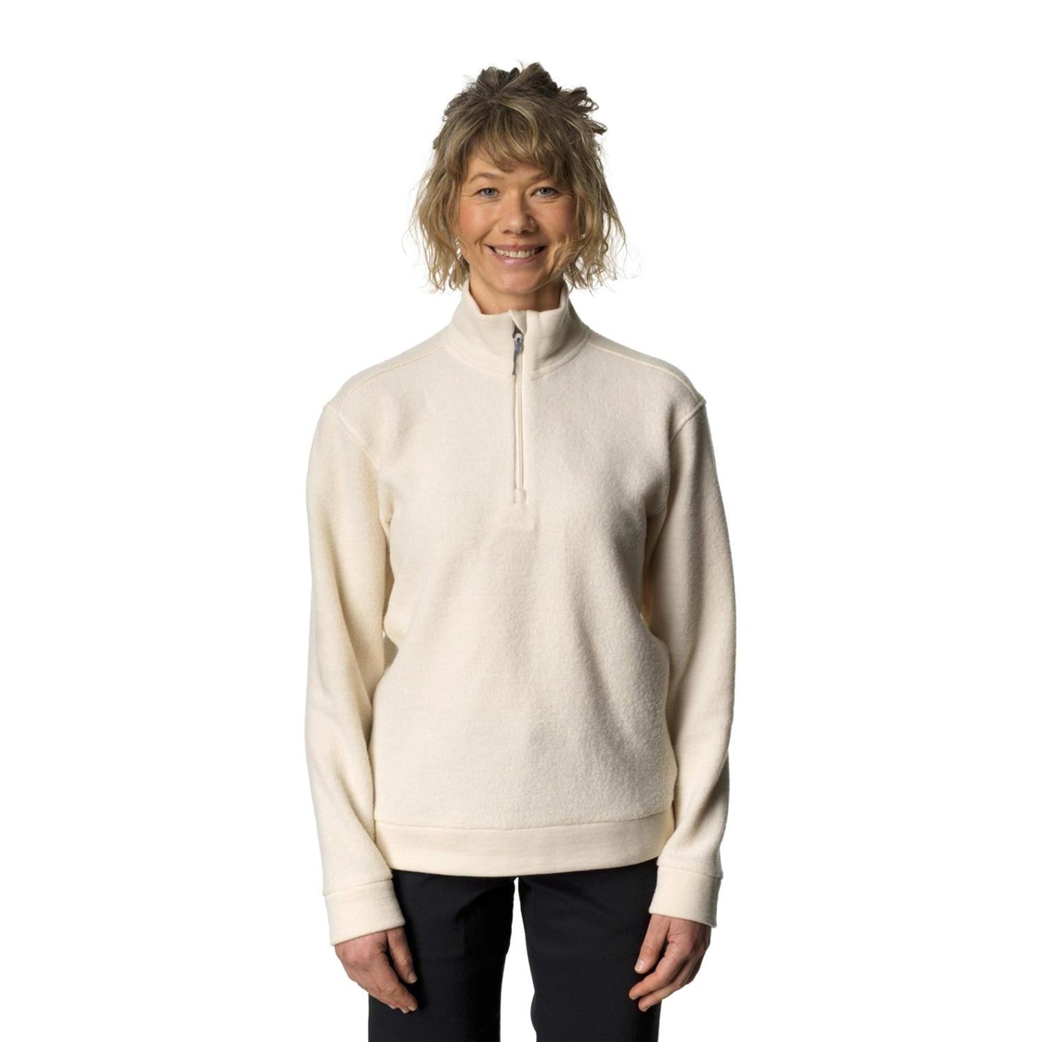 Houdini Womens Alto Half Zip Sugar Snow [フーディニ]