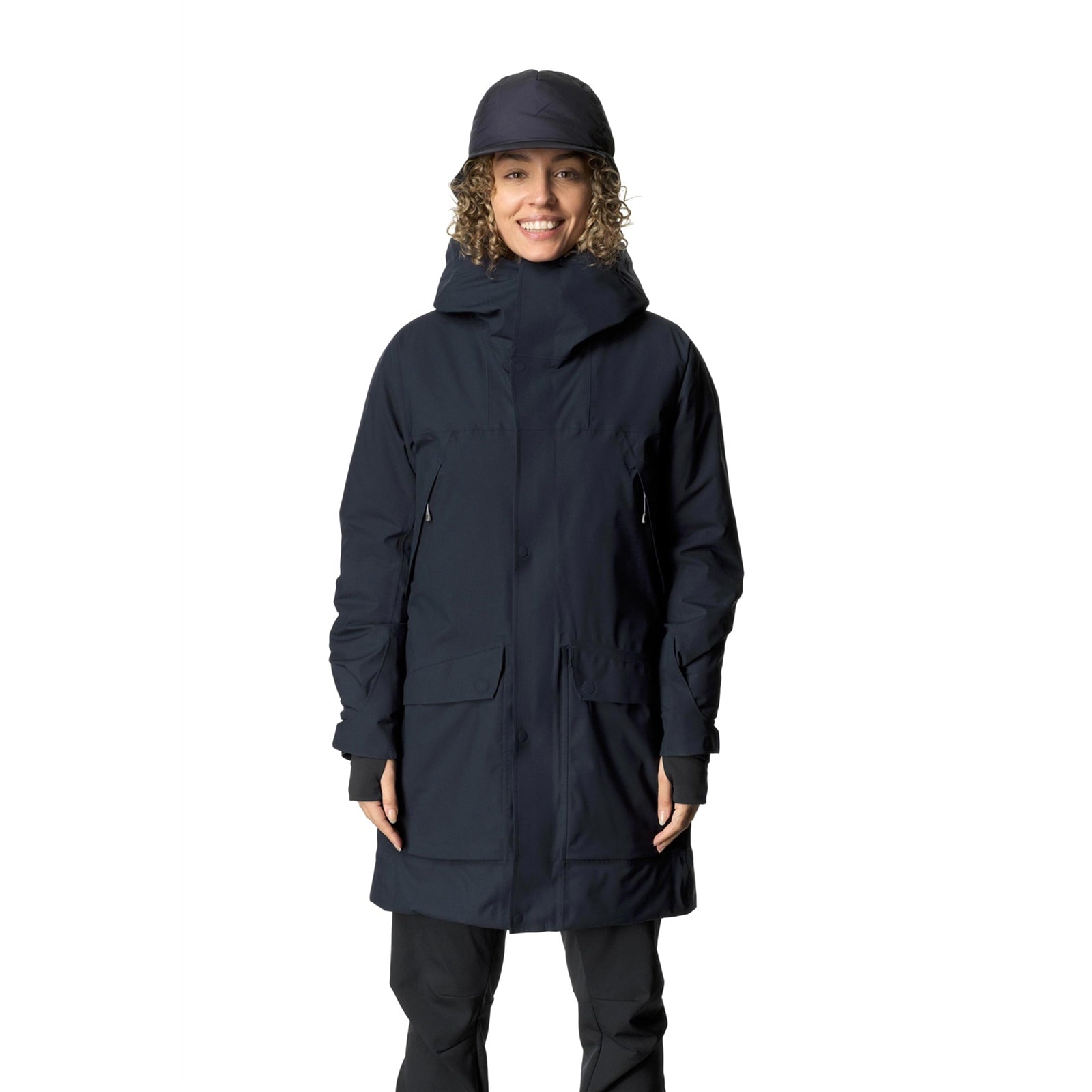 Houdini Womens Fall in Parka blue illusion [フーディニ]