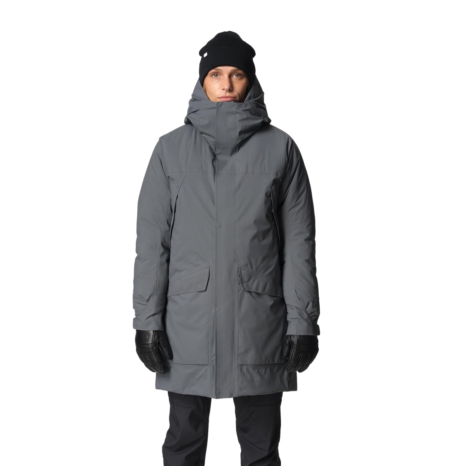Houdini Womens Fall in Parka Thunder Gray [フーディニ]
