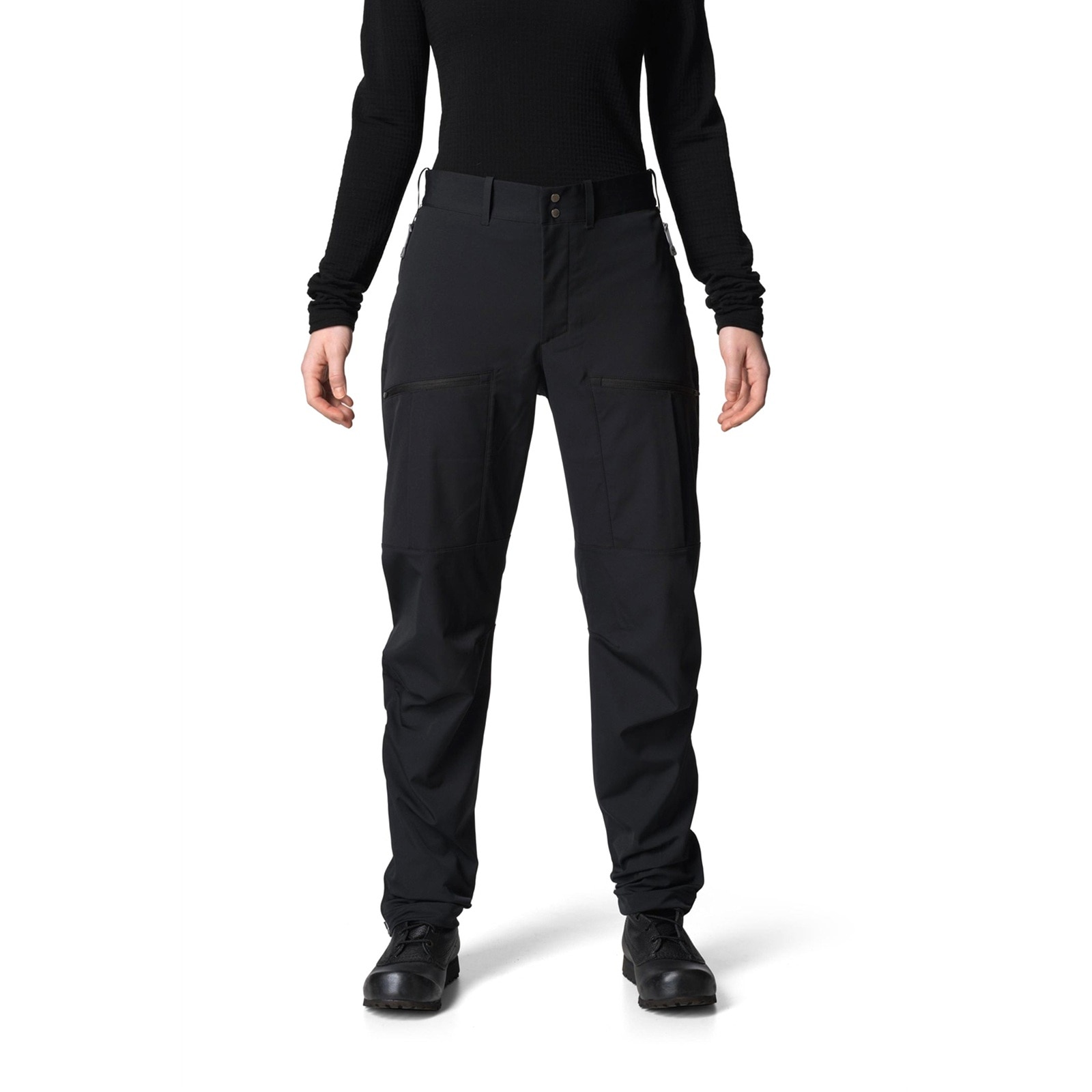 Houdini Womens More Pants True Black [フーディニ]