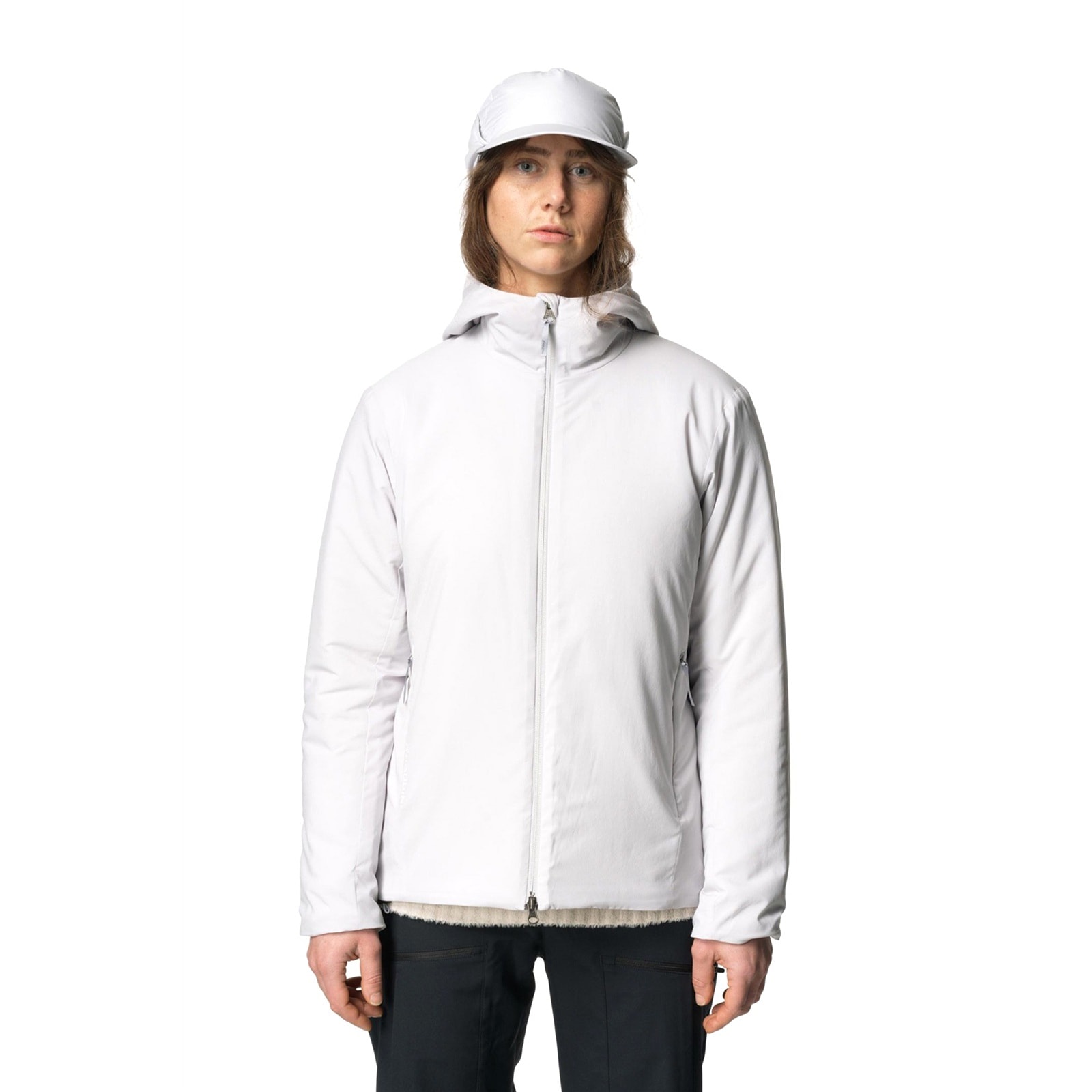 Houdini Womens Puff Up Insulated Houdi A Touch Of Gray [フーディニ]