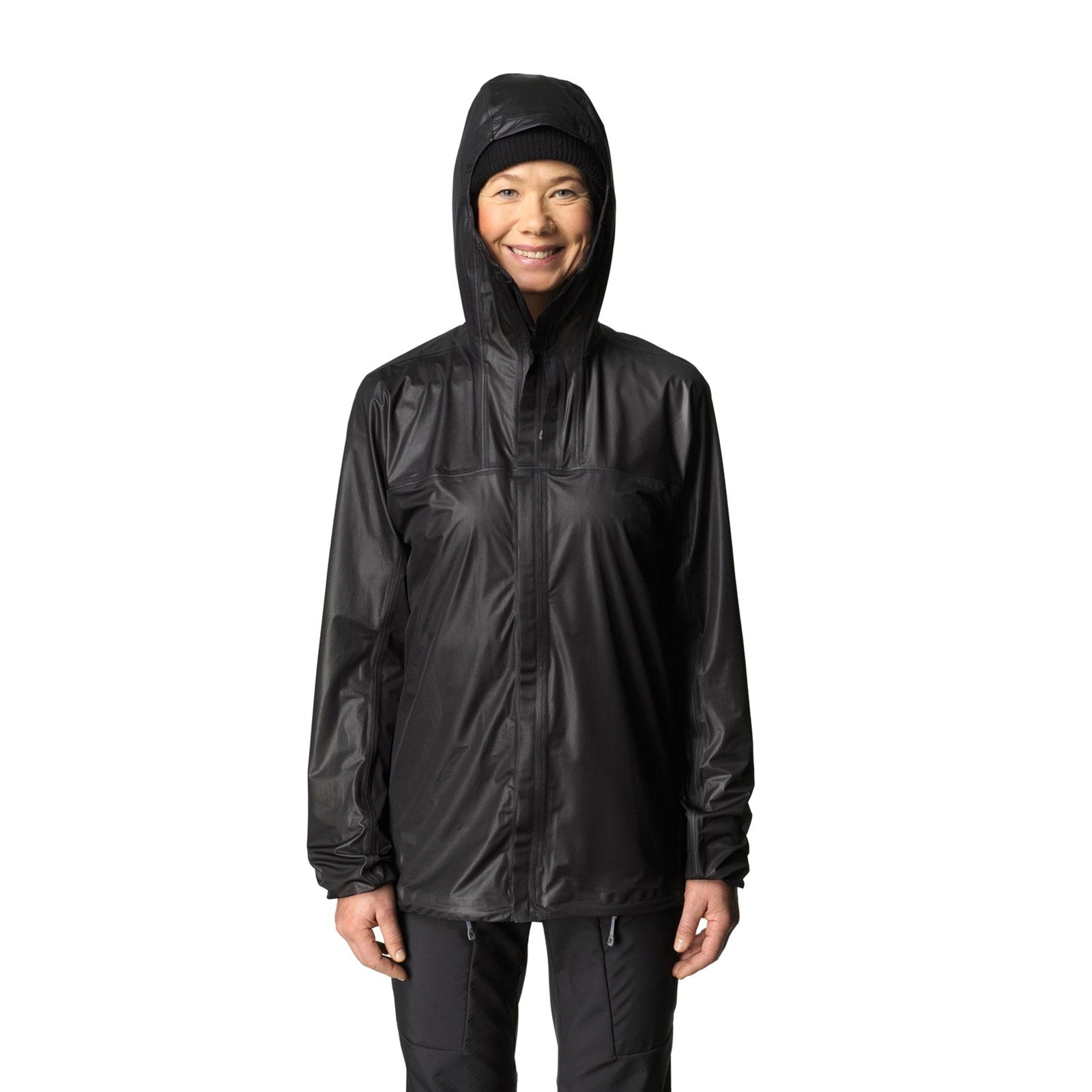 Houdini Womens The Orange Jacket True Black [フーディニ]