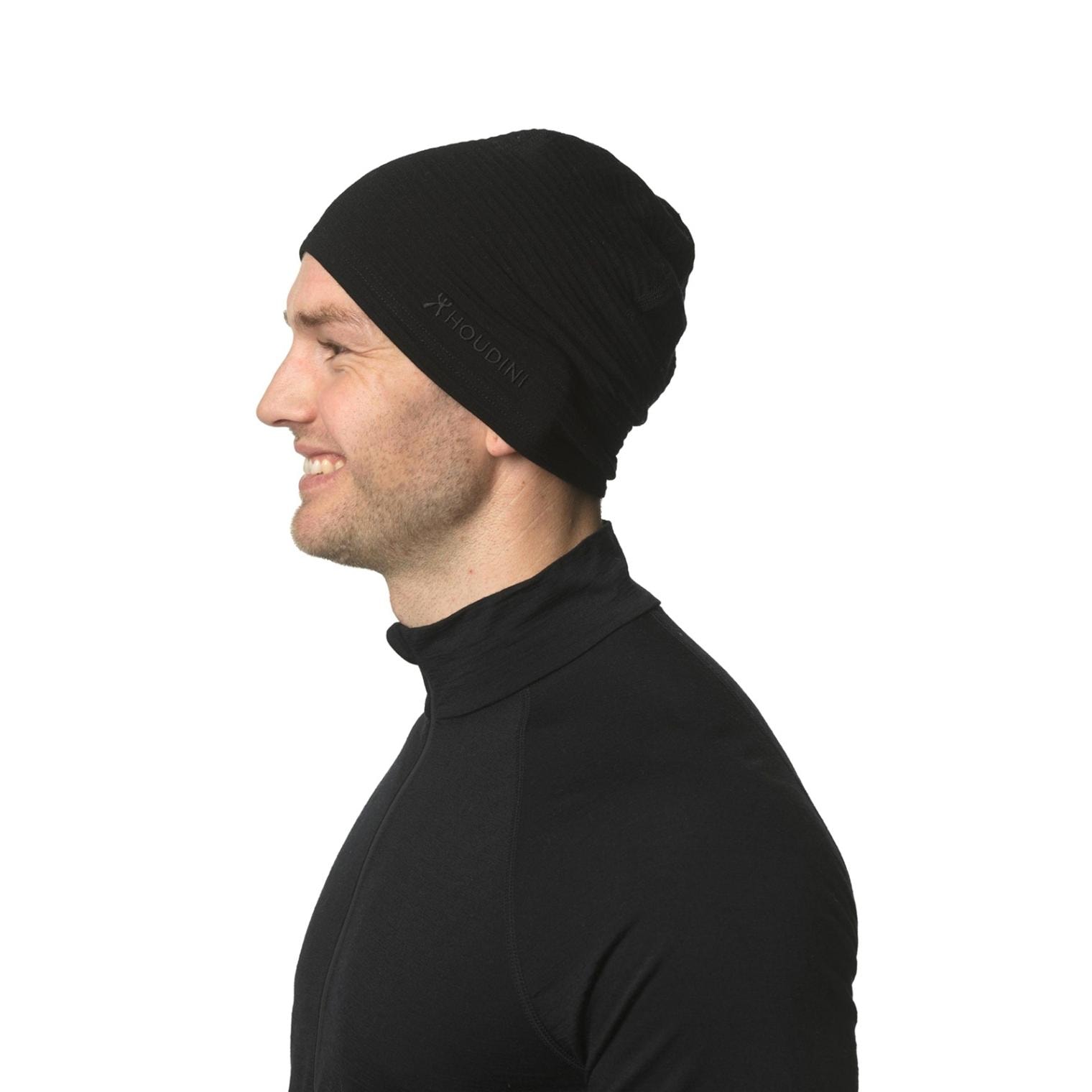 Houdini Desoli Thermal Hat True Black [フーディニ]
