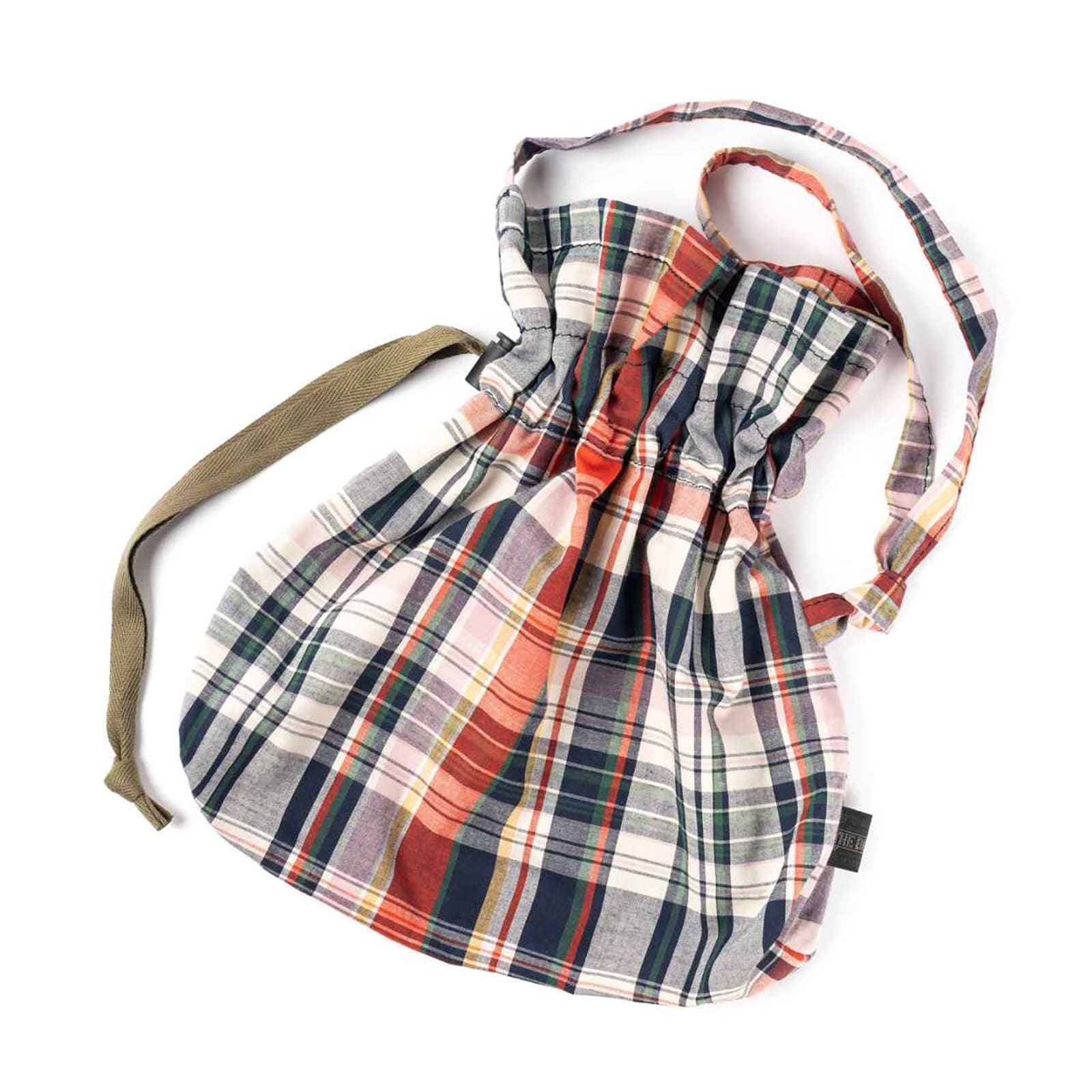 BLUE LUG horse feed bag ivory check [ブルーラグ]