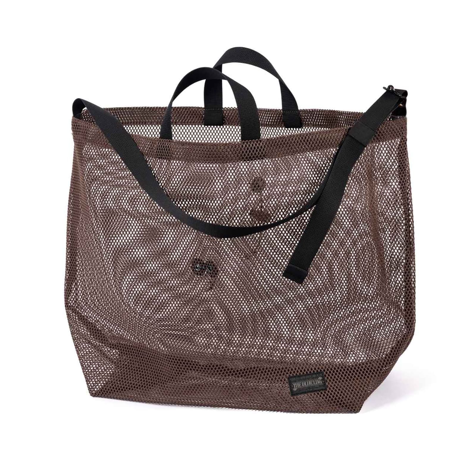 BLUE LUG 137 tote bag mesh brown [ブルーラグ]
