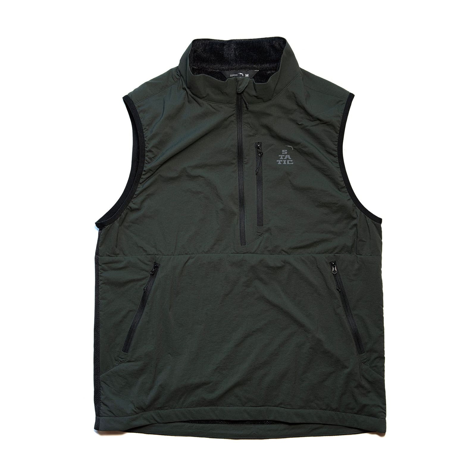 [当日出荷可][20%OFF] STATIC Adrift Vest with Shell Off Black [スタティック]