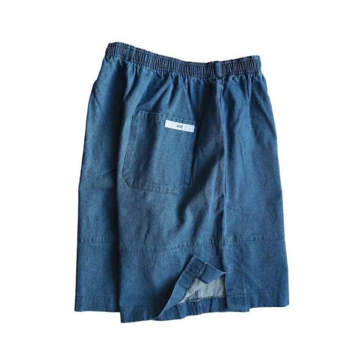 [当日出荷可] voiry D.P SHORTS-DENIM MID BLUE [ヴォイリー]