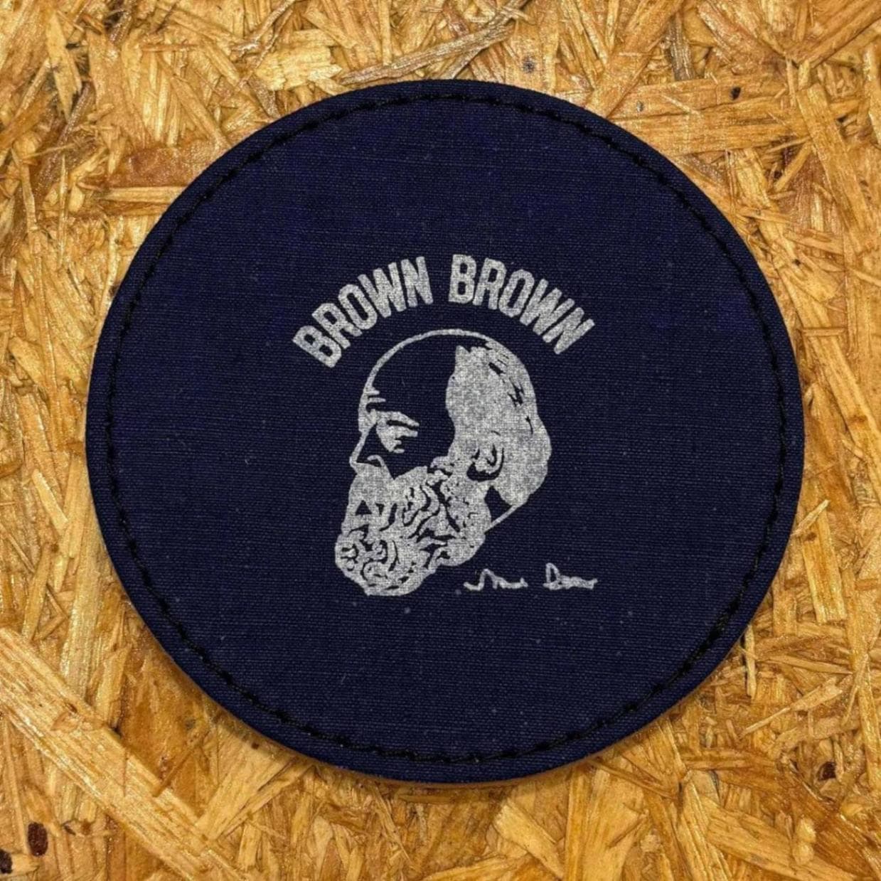 [当日出荷可][50%OFF] BrownBrown シルクコースター Navy [ブラウンブラウン]