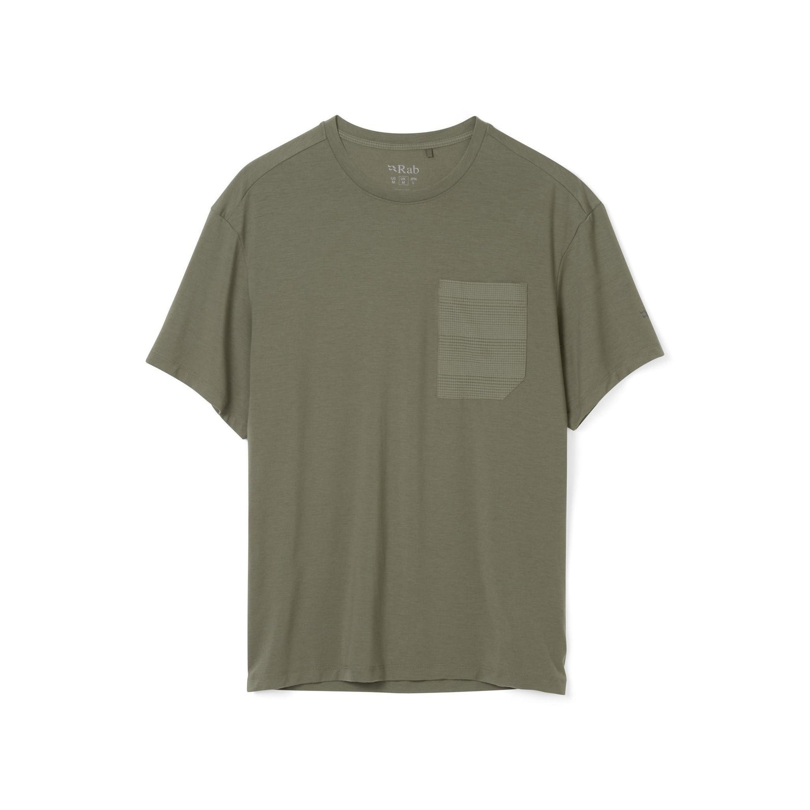 Rab Rivelin Pocket Tee Lt Khaki [ラブ]