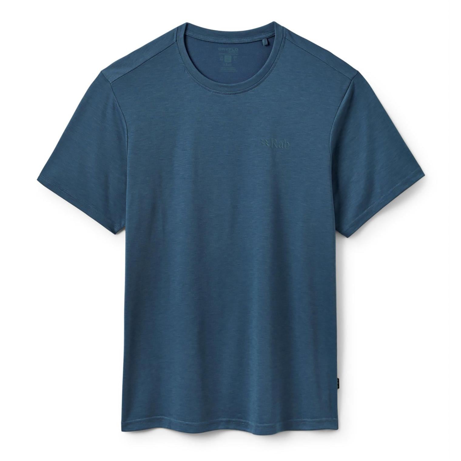 [当日出荷可] Rab Crimp Elevation Tee Tempest Blue [ラブ]