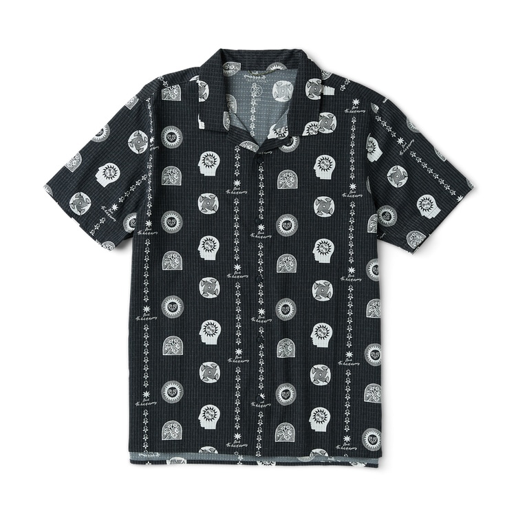 ROARK RUN AMOK BLESS UP TRAIL BLACK PRINT [ロアーク ランアモック]