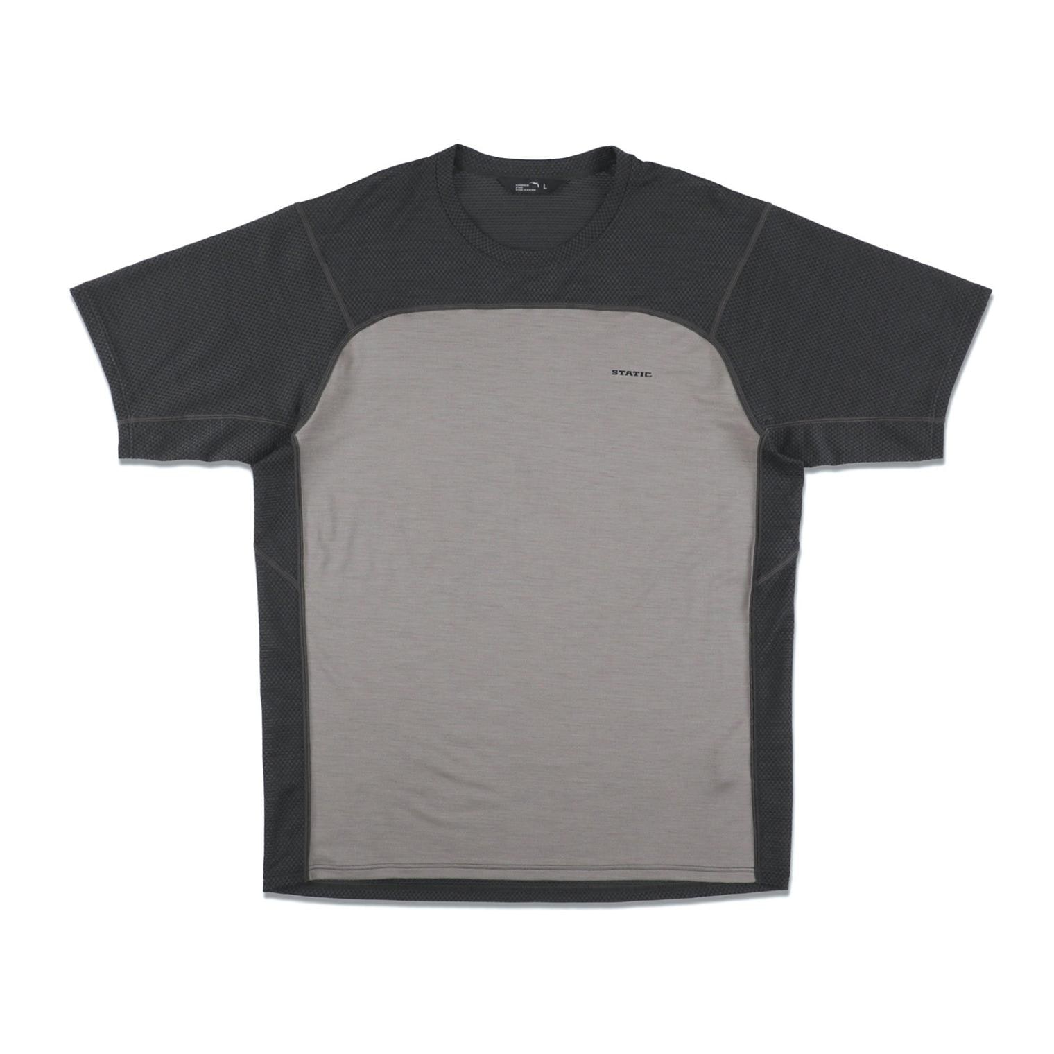 [当日出荷可] STATIC CHORD WOOL S/S SHIRTS Teak [スタティック]