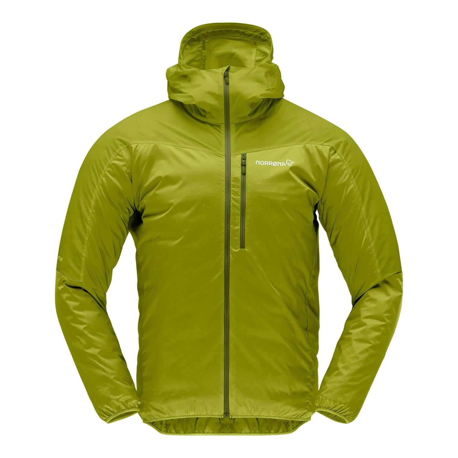 [当日出荷可] NORRONA falketind aero60 Zip Hood M's Golden Lime [ノローナ]