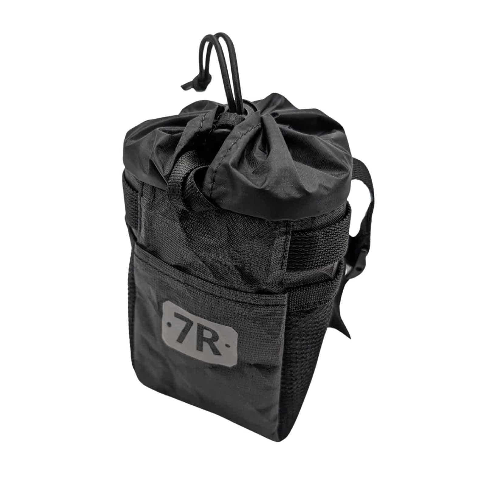 7R bags STEM BAG ULTRA 1L - Handlebar bag Black [7R バッグス]