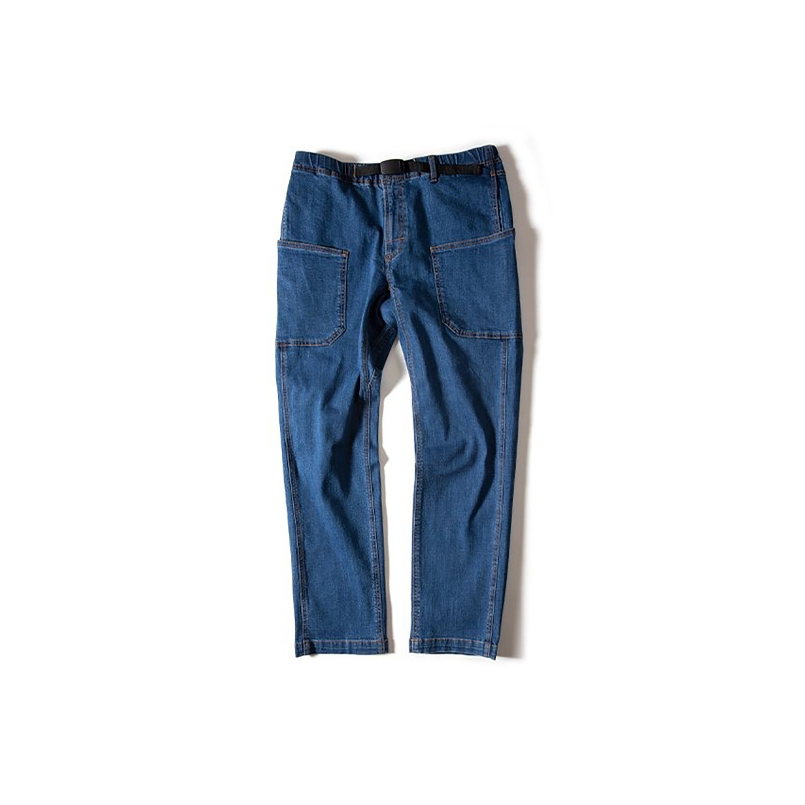 Grip Swany GSP-70V DENIM CAMP PANTS LIGHT INDIGO [グリップスワニー]