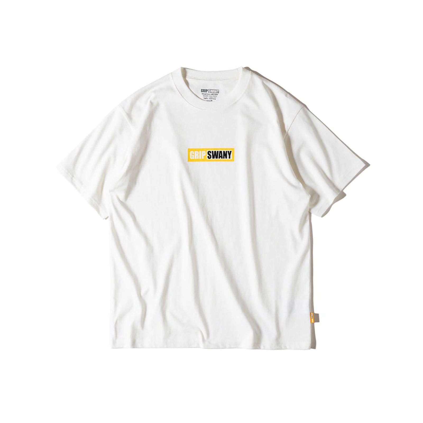 Grip Swany GSMCT-109T GS BOX LOGO TEE WHITE [グリップスワニー]