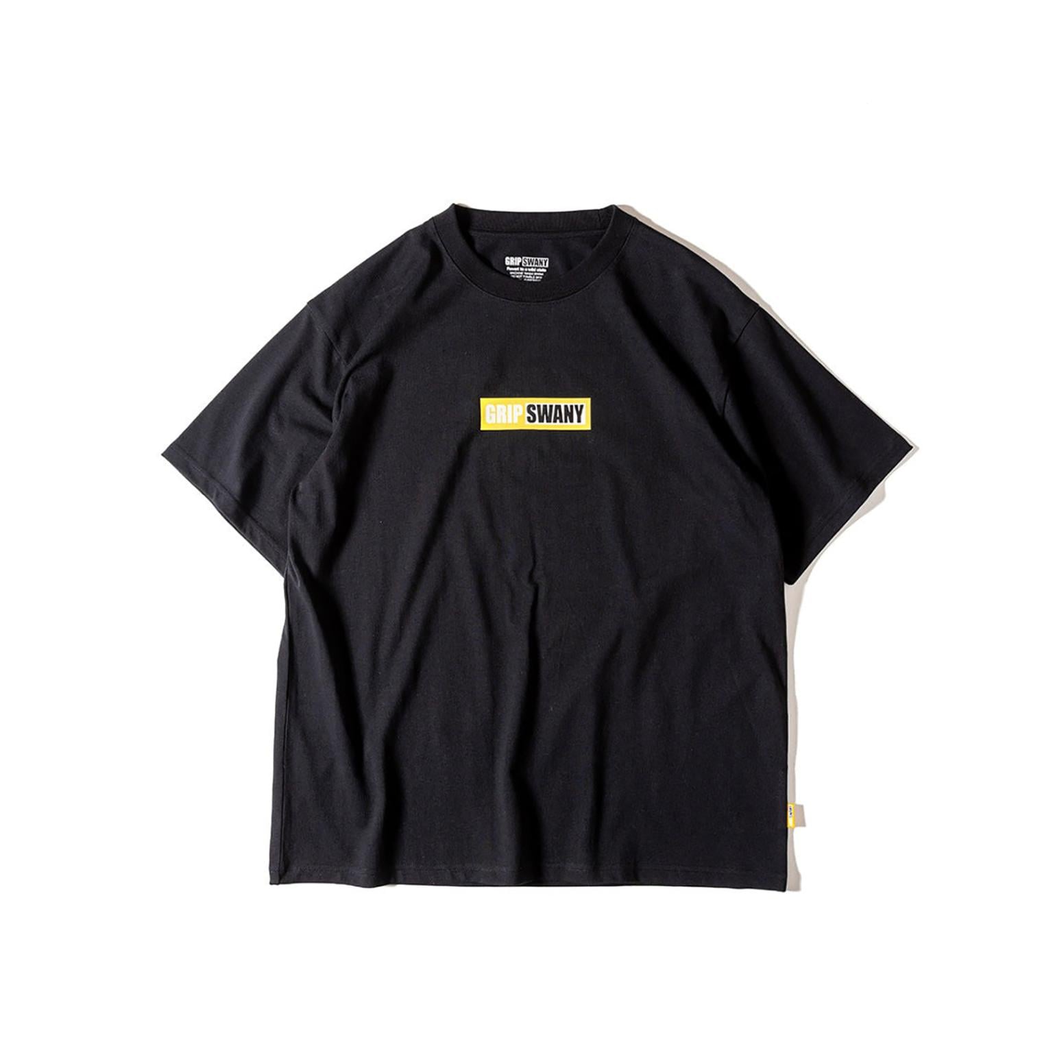 Grip Swany GSMCT-109T GS BOX LOGO TEE BLACK [グリップスワニー]