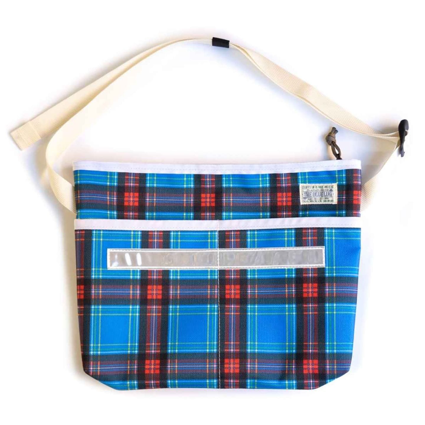BLUE LUG stroll sacoche blue check/reflector [ブルーラグ]