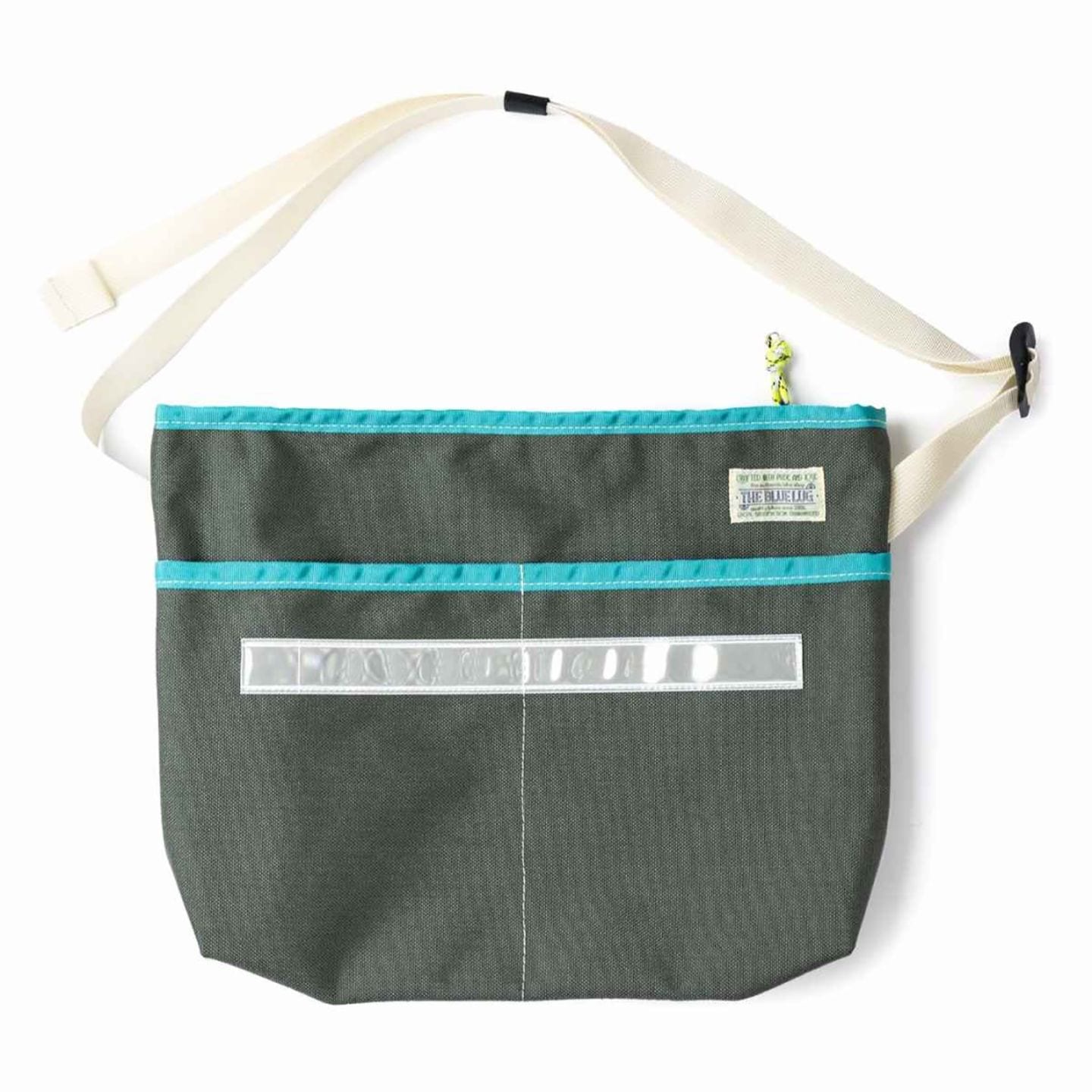 BLUE LUG stroll sacoche grey/turquoise/reflector [ブルーラグ]