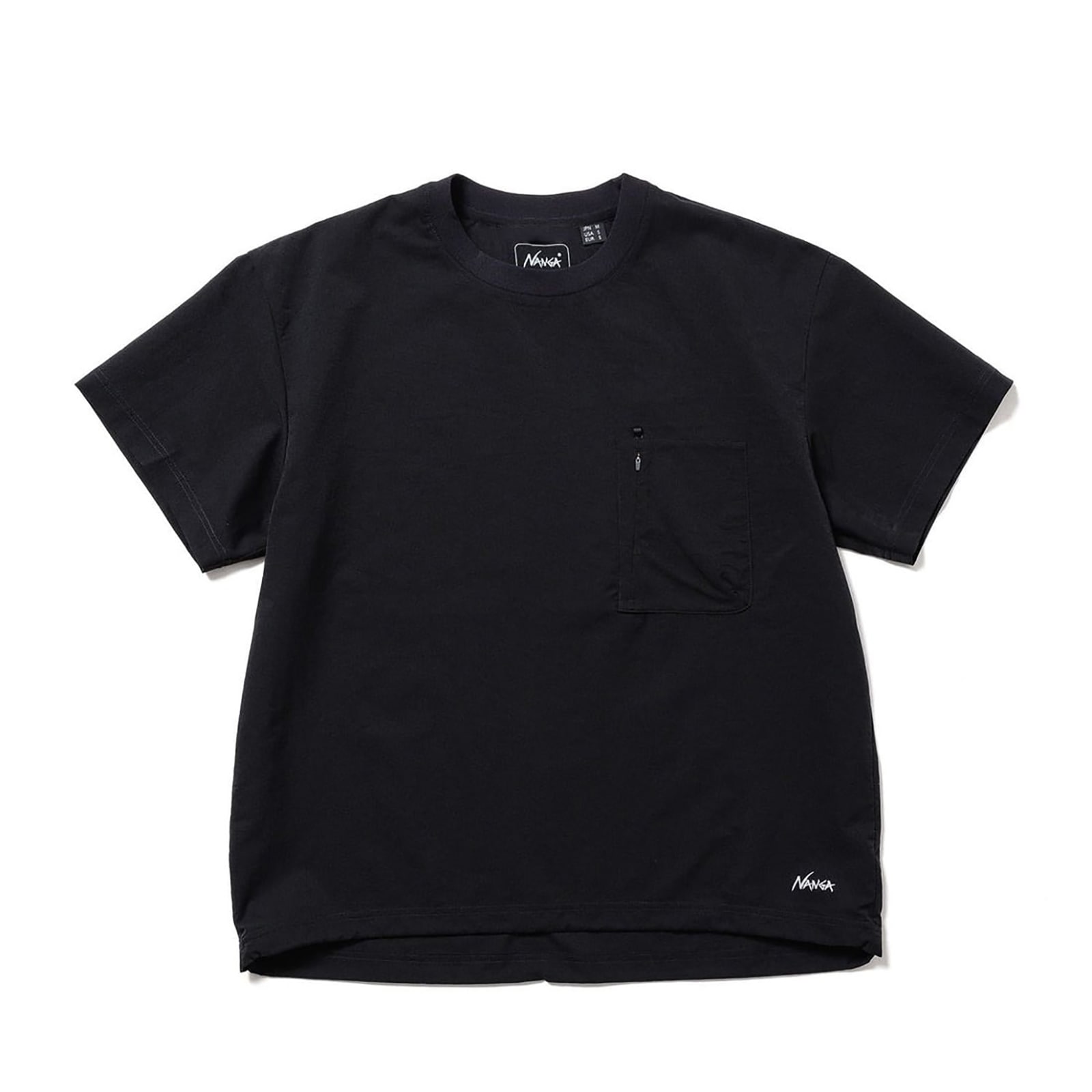 NANGA DotAir COMFY TEE P.BLK [ナンガ]