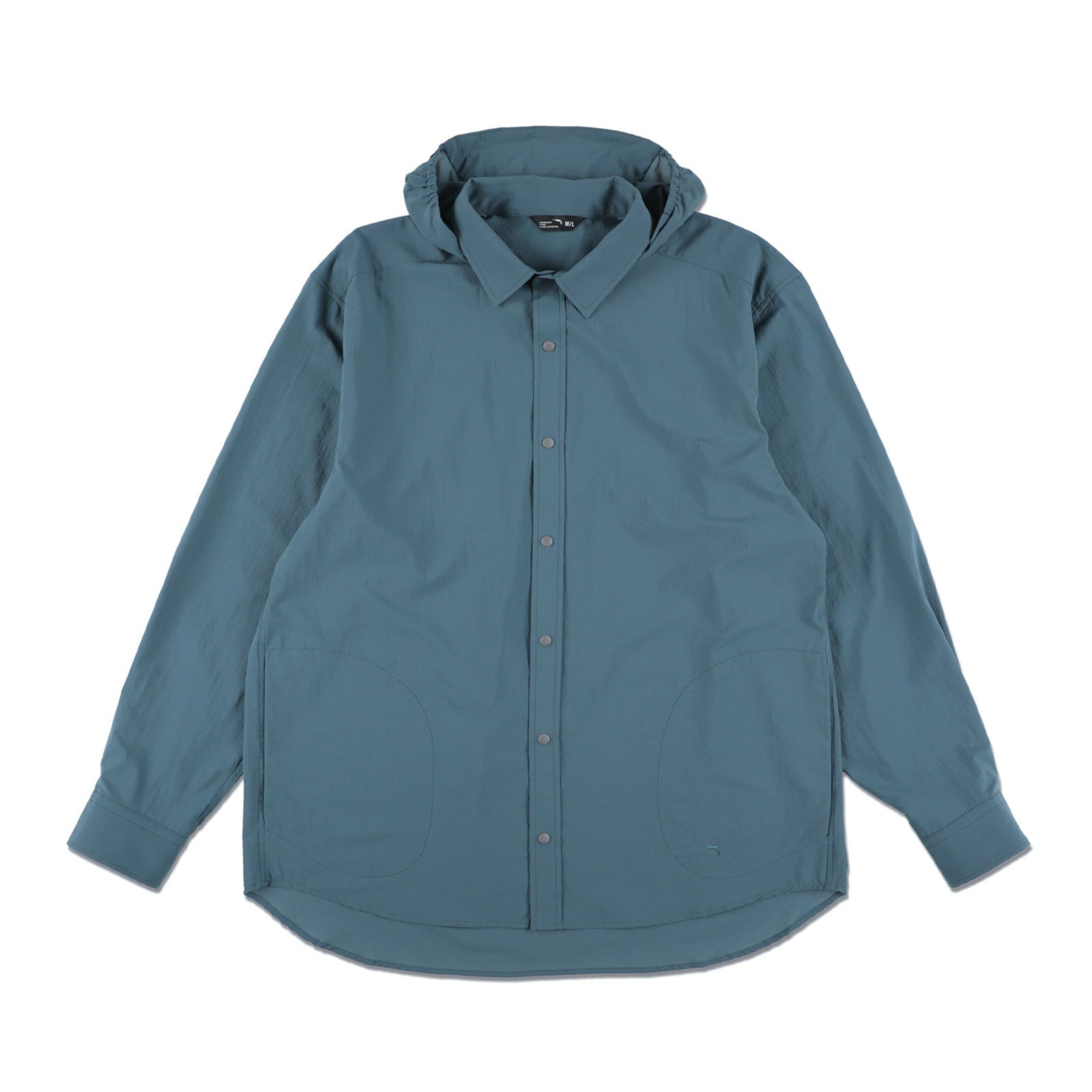 [当日出荷可] STATIC MERCED RIVER HOOD SHIRTS Blue Slate [スタティック]