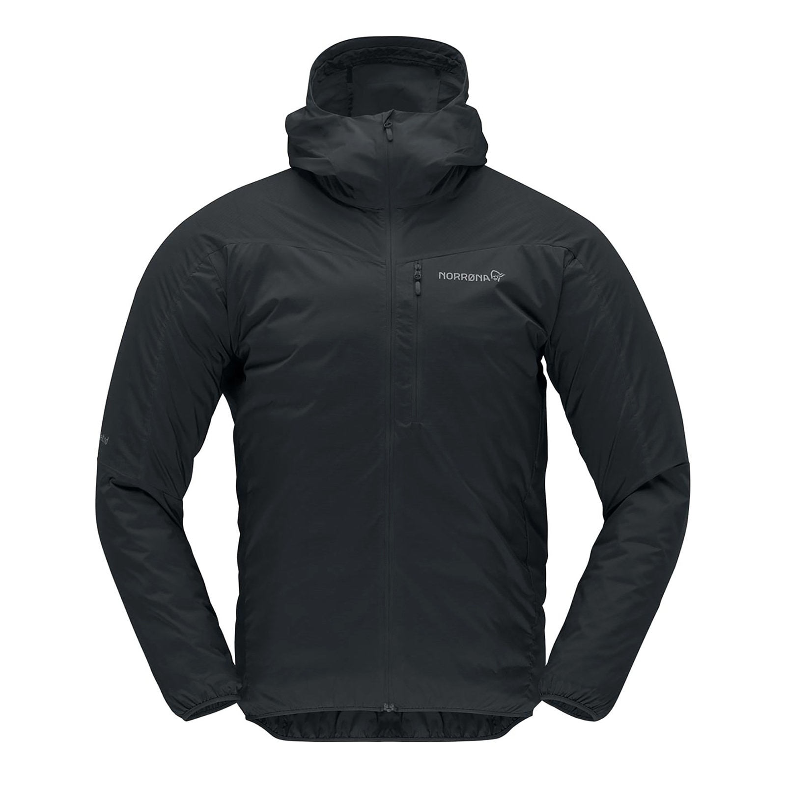 [当日出荷可][20%OFF] NORRONA falketind aero60 Zip Hood M's Caviar [ノローナ]