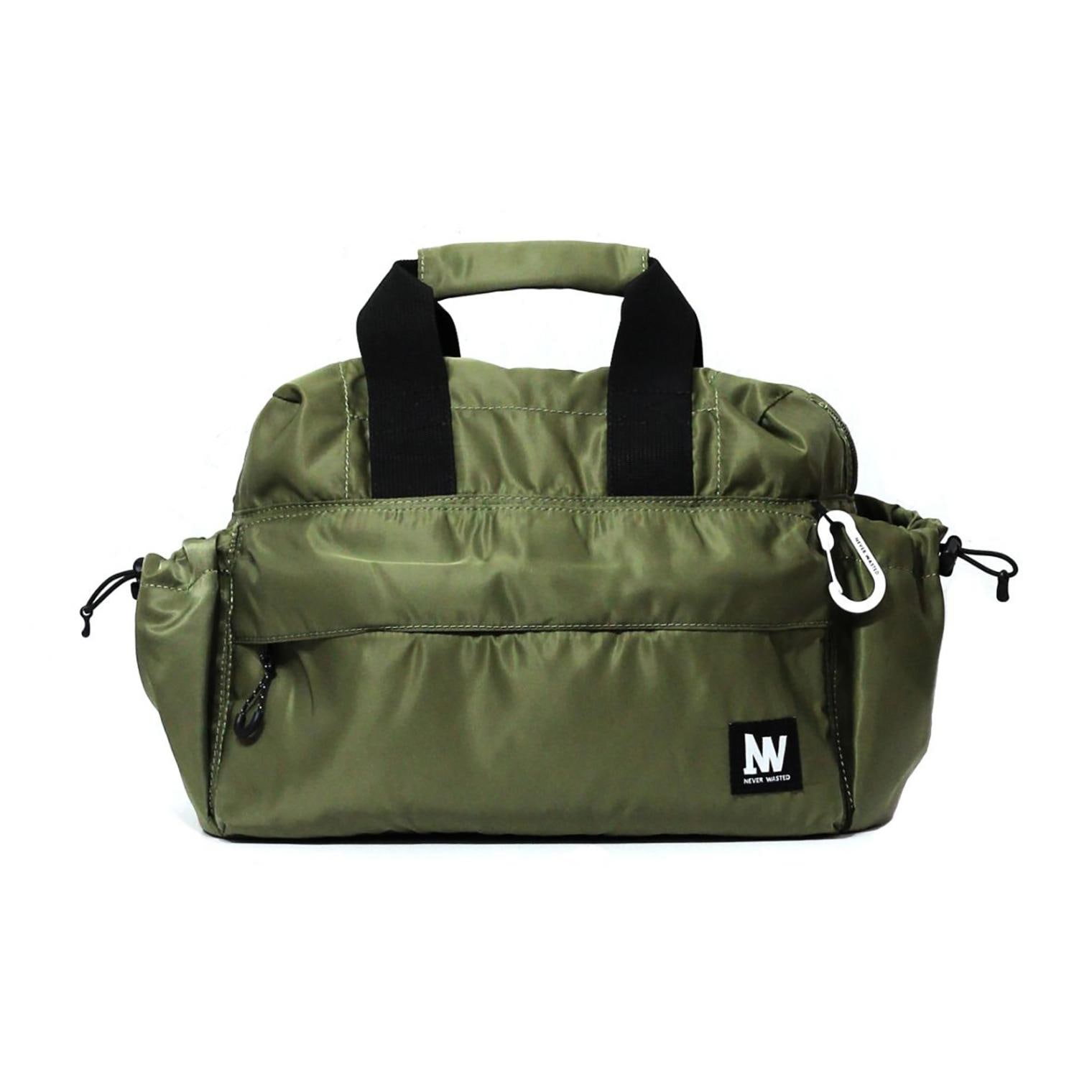 [当日出荷可] NEVER WASTED PLAYRIP MA-1 OLIVE [ネバーウェイステッド]