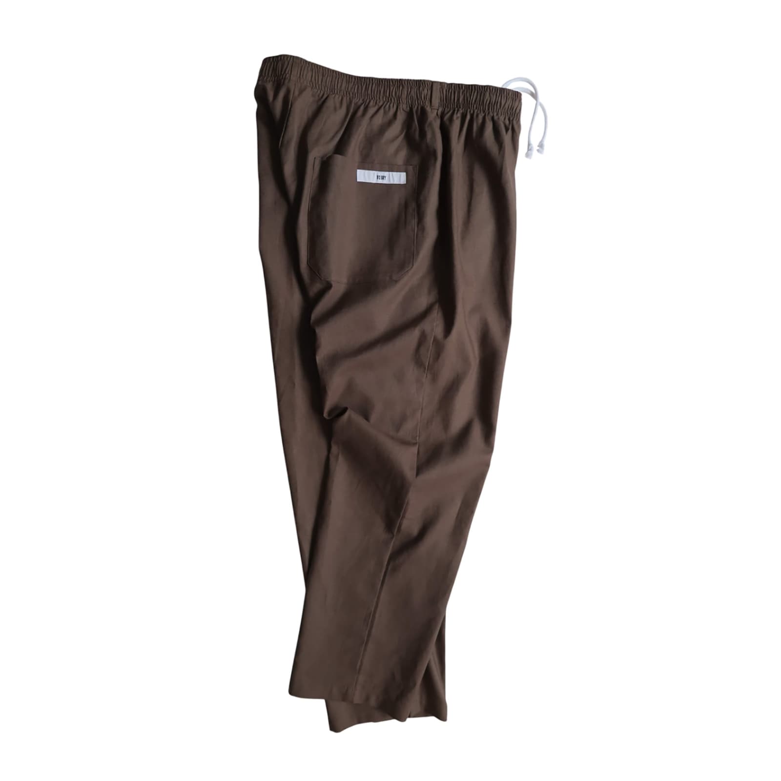 [当日出荷可] voiry DOCTOR PANTS-C/LINEN BROWN [ヴォイリー]