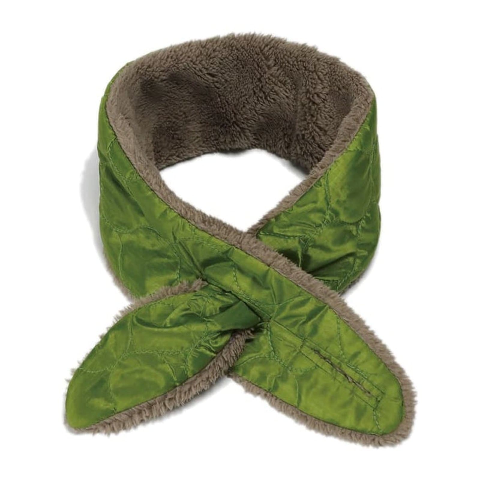 [当日出荷可] halo commodity Grid Stole Moss Green [ハロコモディティ]