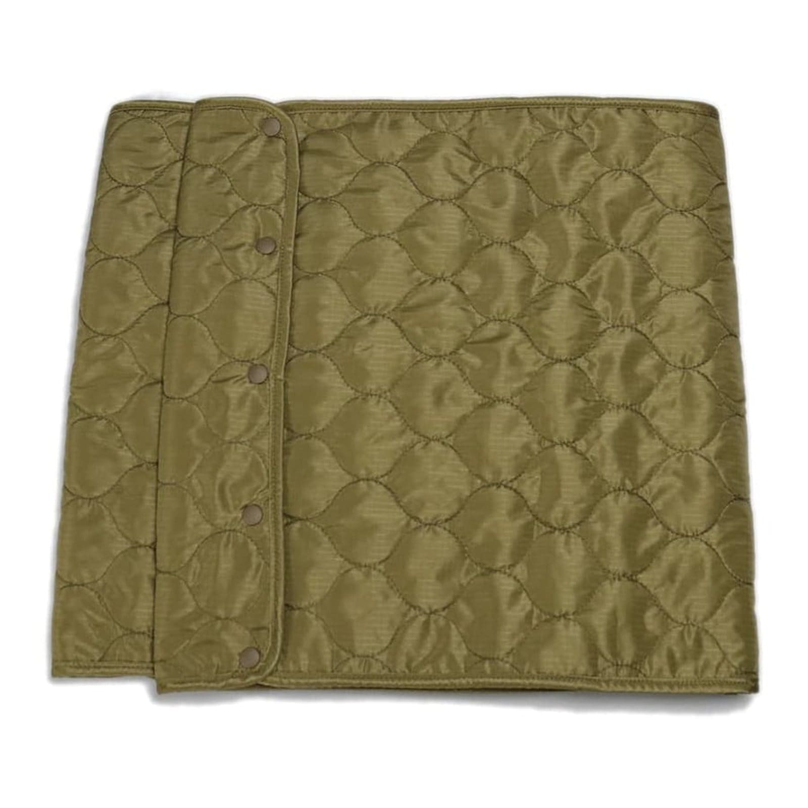 [当日出荷可] halo commodity Grid Dual Stole Khaki [ハロコモディティ]