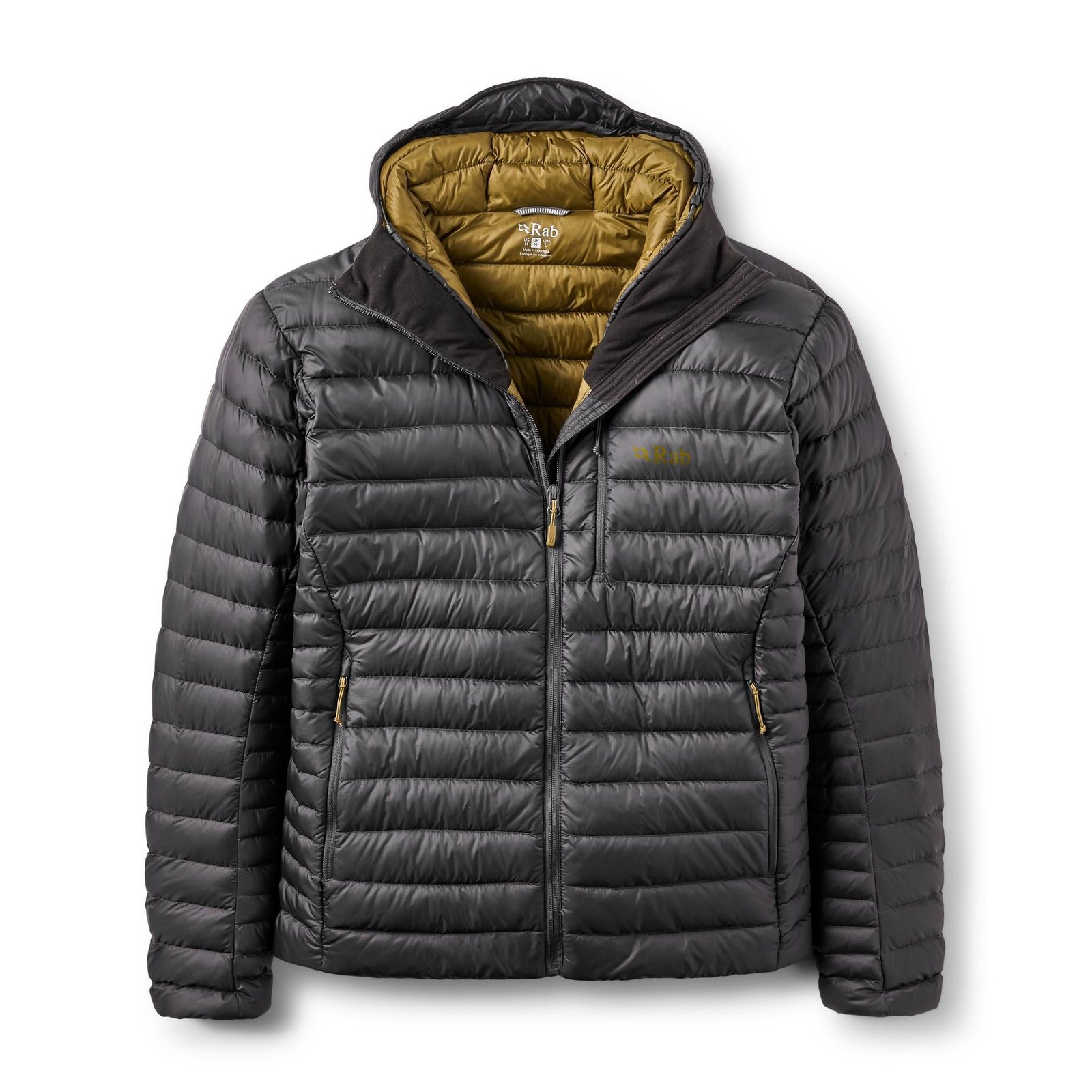 [当日出荷可] Rab Microlight Alpine Hoody Anthracite [ラブ]