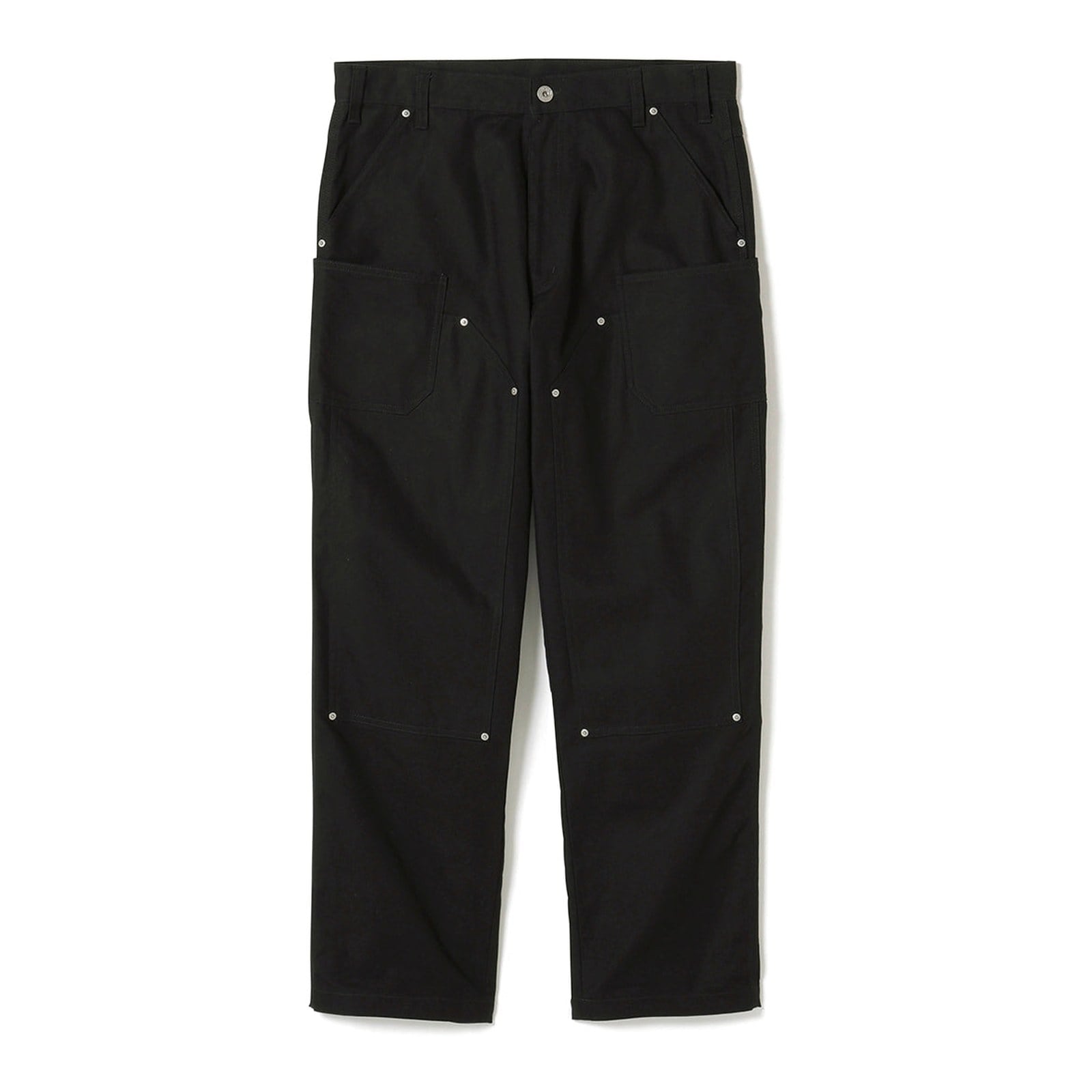 [当日出荷可] Grip Swany DUCK DOUBLE KNEE PAINTER PANTS BLACK [グリップスワニー]