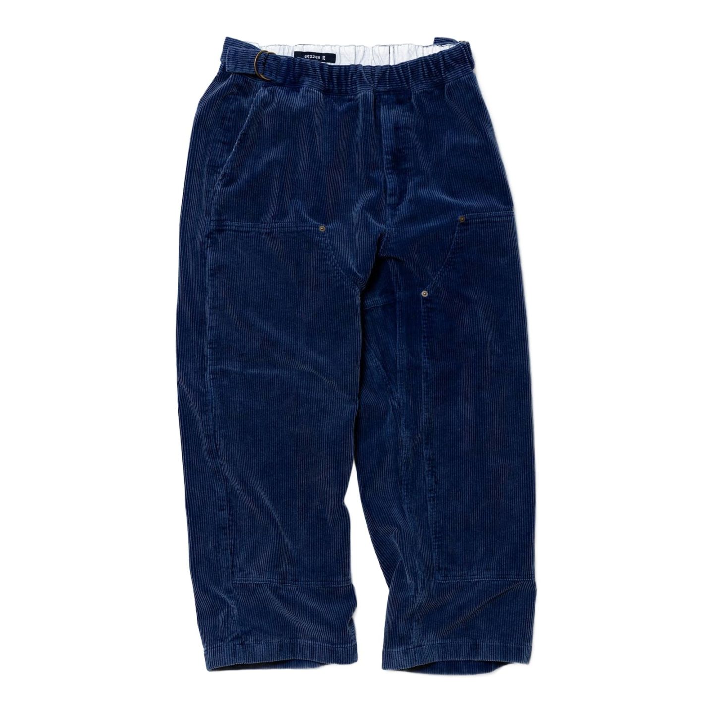 [当日出荷可] EEZZEE EEZZEE DBL KNEE PANTS Fadeway Cord Navy [イージー]