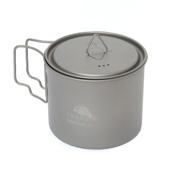 TOAKS LIGHT Titanium 550ml Pot [トークス]