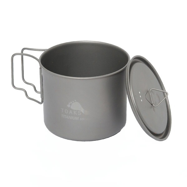 TOAKS LIGHT Titanium 550ml Pot [トークス]