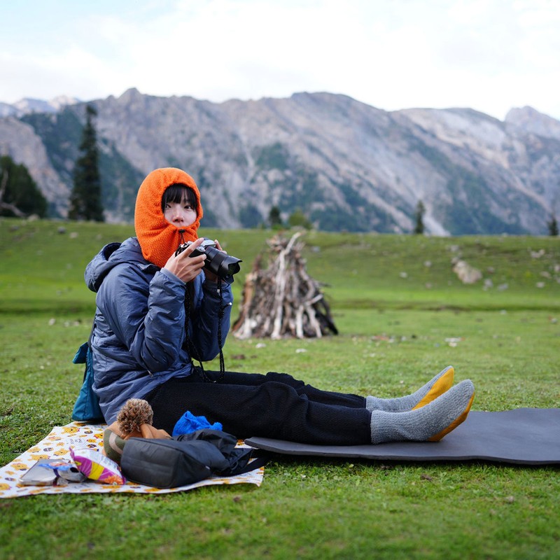 ULSUS Hoodie Hat Maca Blue Lサイズ [ウルサス]